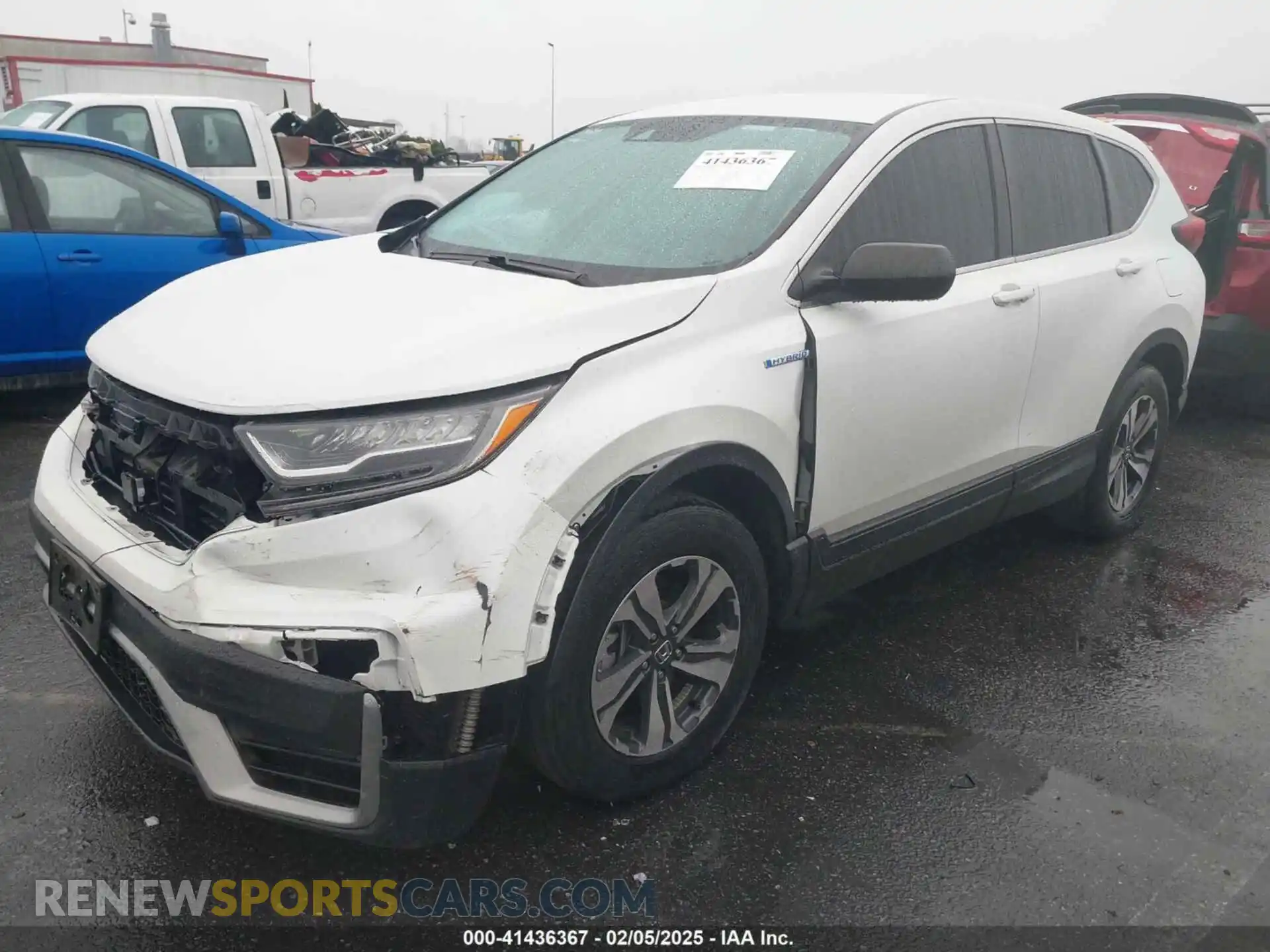 2 Photograph of a damaged car 7FART6H24LE012993 HONDA CR-V 2020