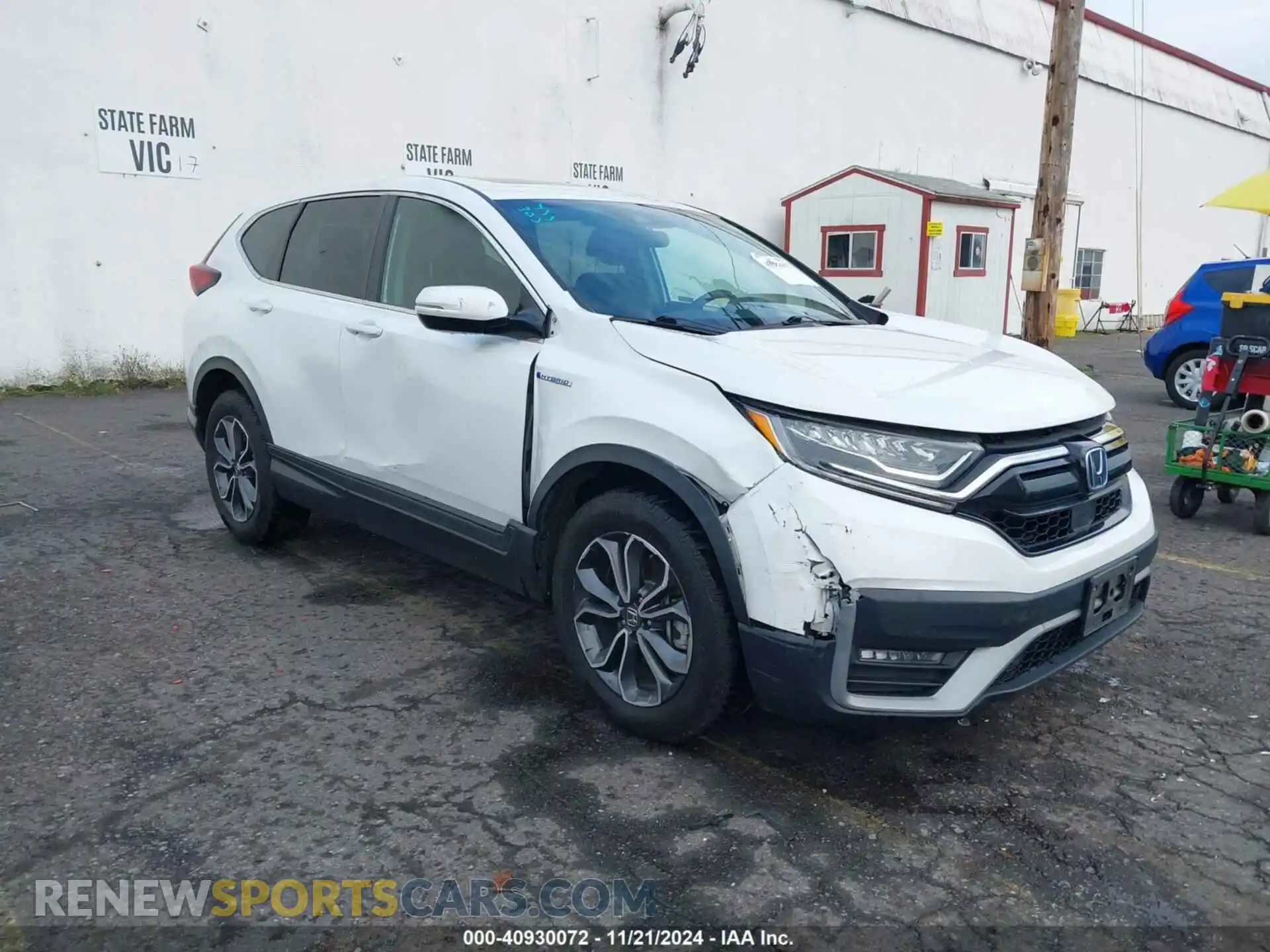 1 Photograph of a damaged car 7FART6H58LE022601 HONDA CR-V 2020