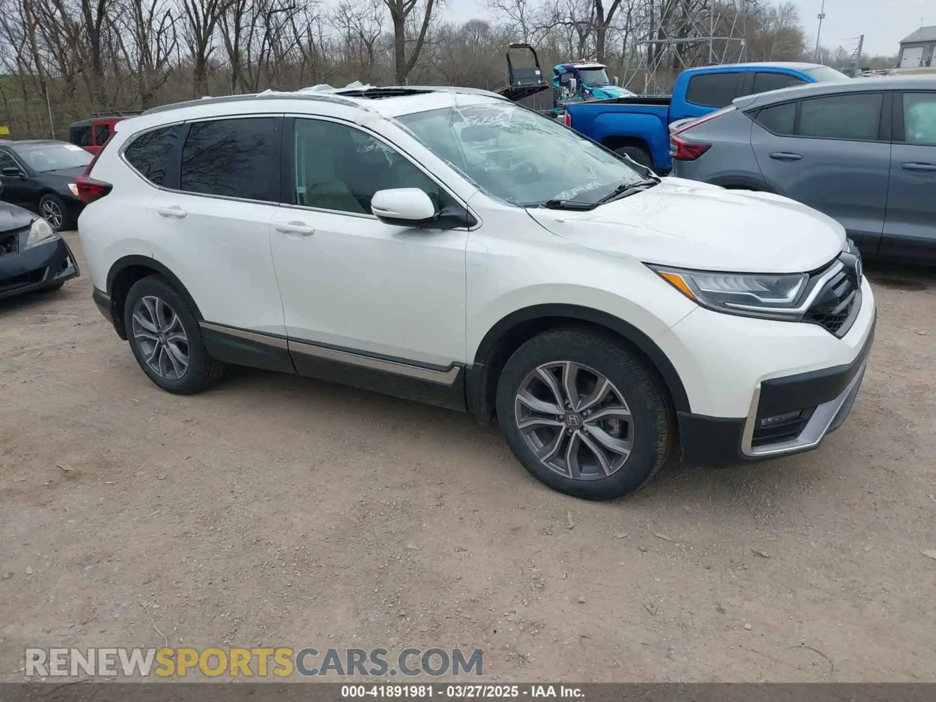 1 Photograph of a damaged car 7FART6H99LE026174 HONDA CR-V 2020