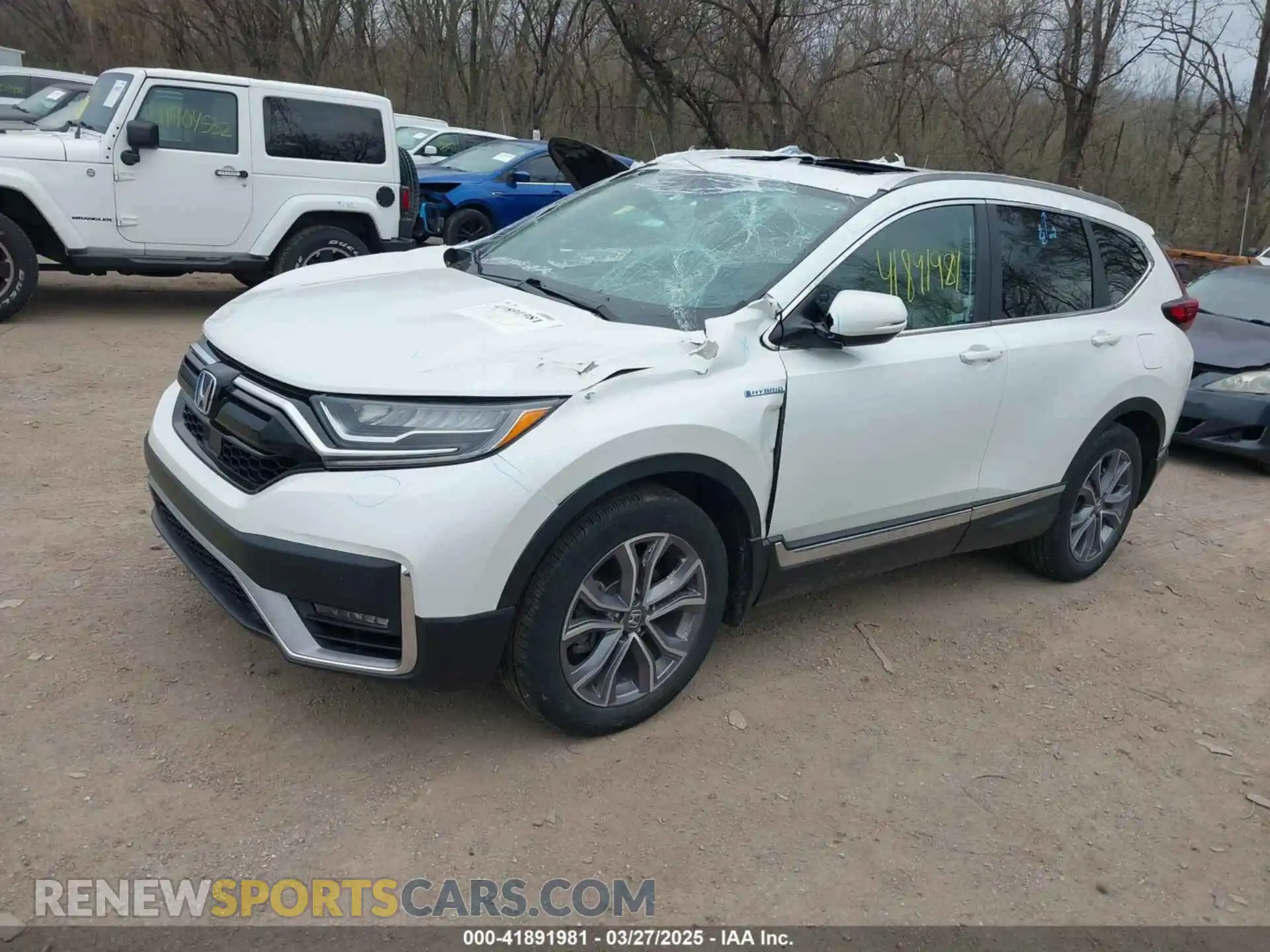 2 Photograph of a damaged car 7FART6H99LE026174 HONDA CR-V 2020