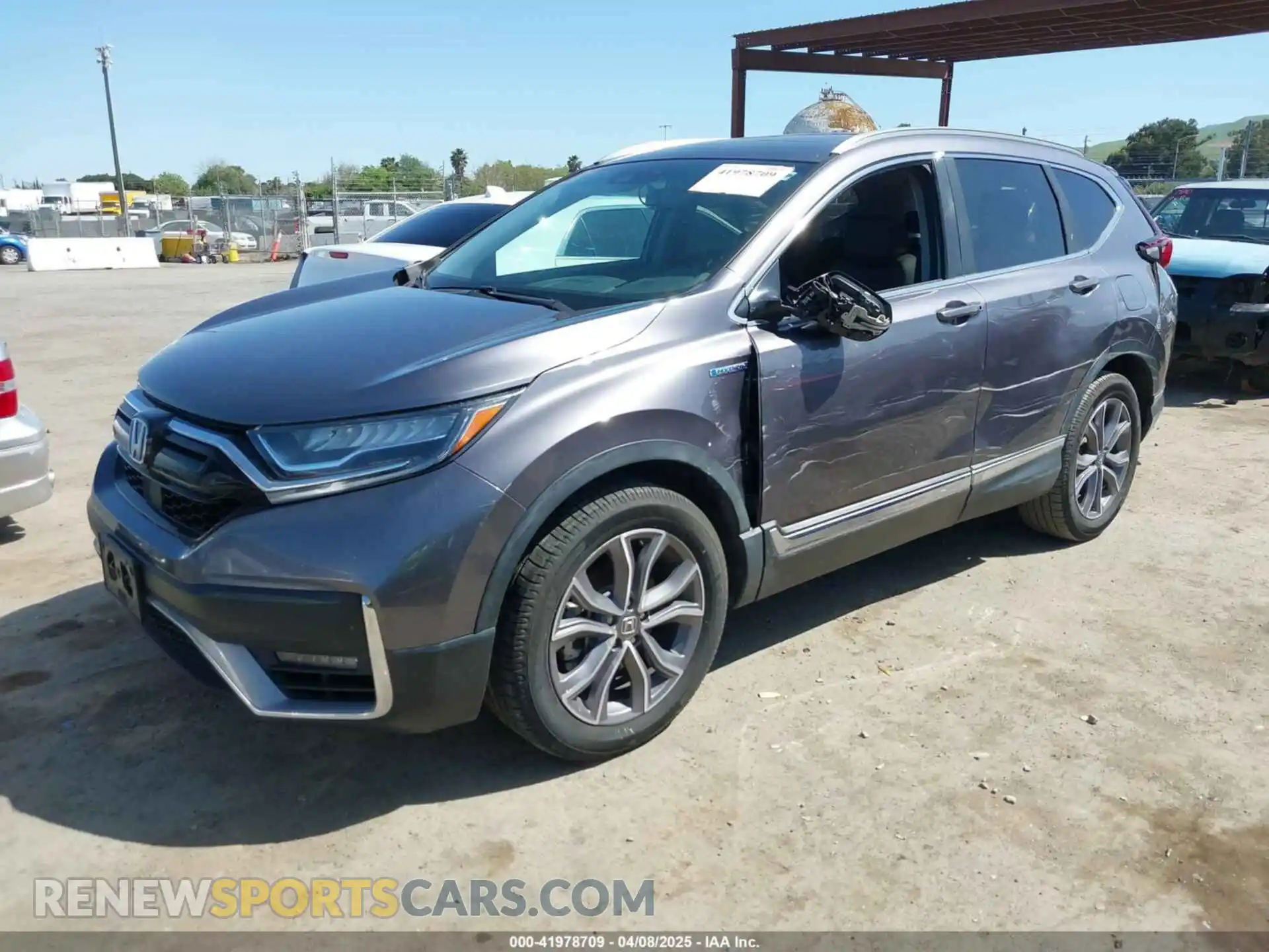 2 Photograph of a damaged car 7FART6H9XLE006371 HONDA CR-V 2020