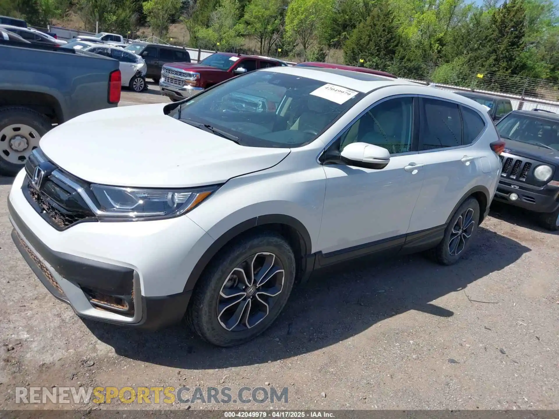 2 Photograph of a damaged car 7FARW1H51LE025351 HONDA CR-V 2020