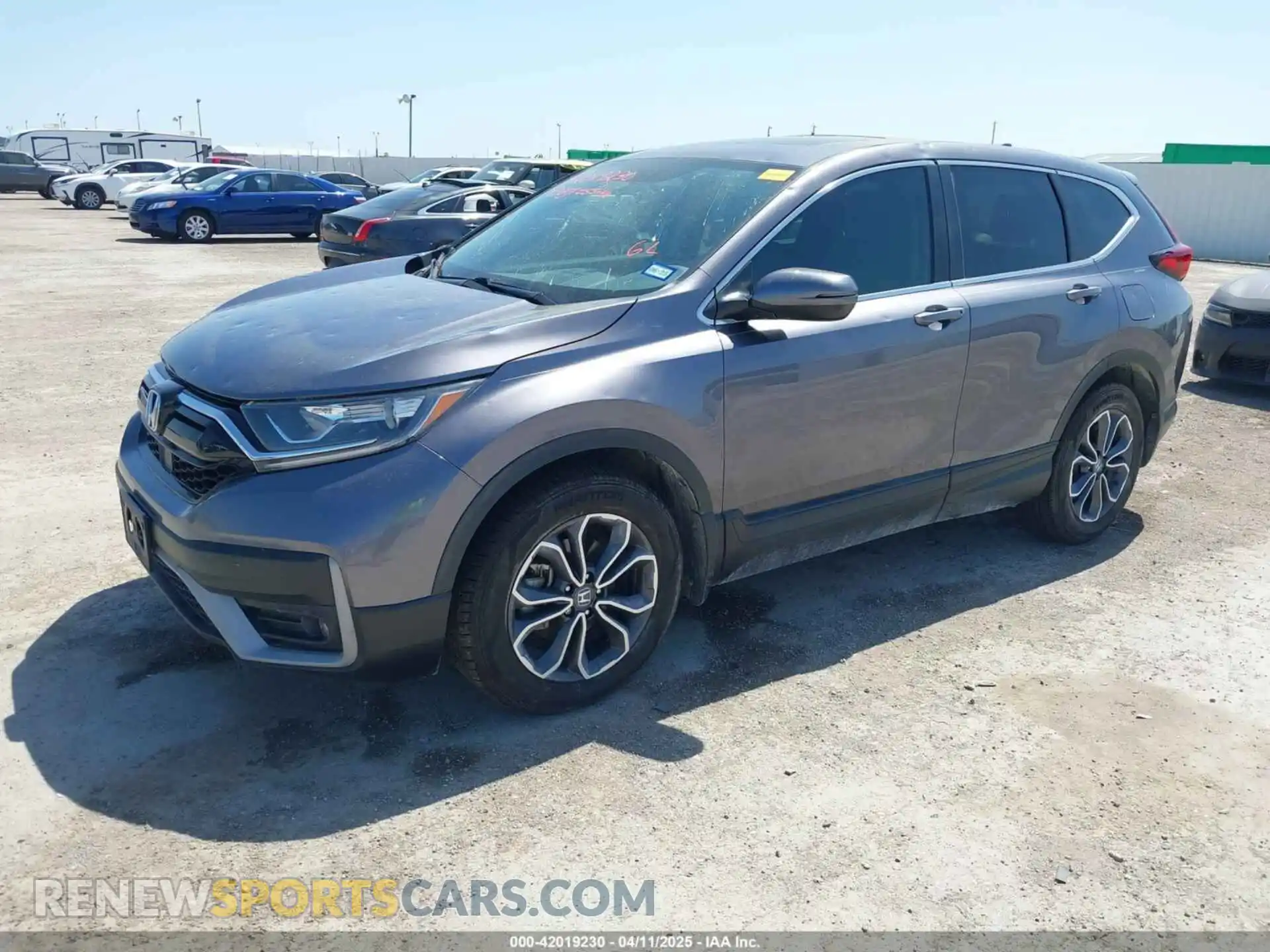 2 Photograph of a damaged car 7FARW1H53LE008521 HONDA CR-V 2020