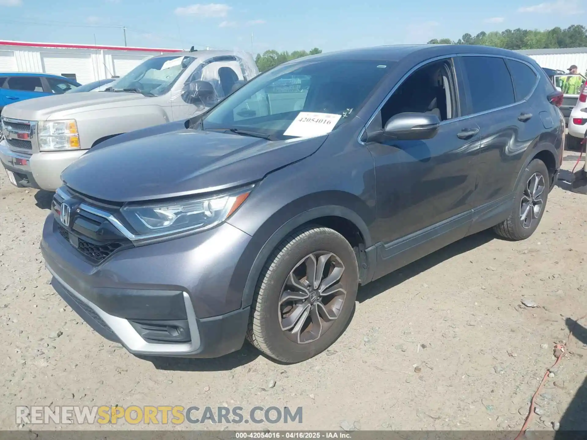 2 Photograph of a damaged car 7FARW1H54LE028342 HONDA CR-V 2020