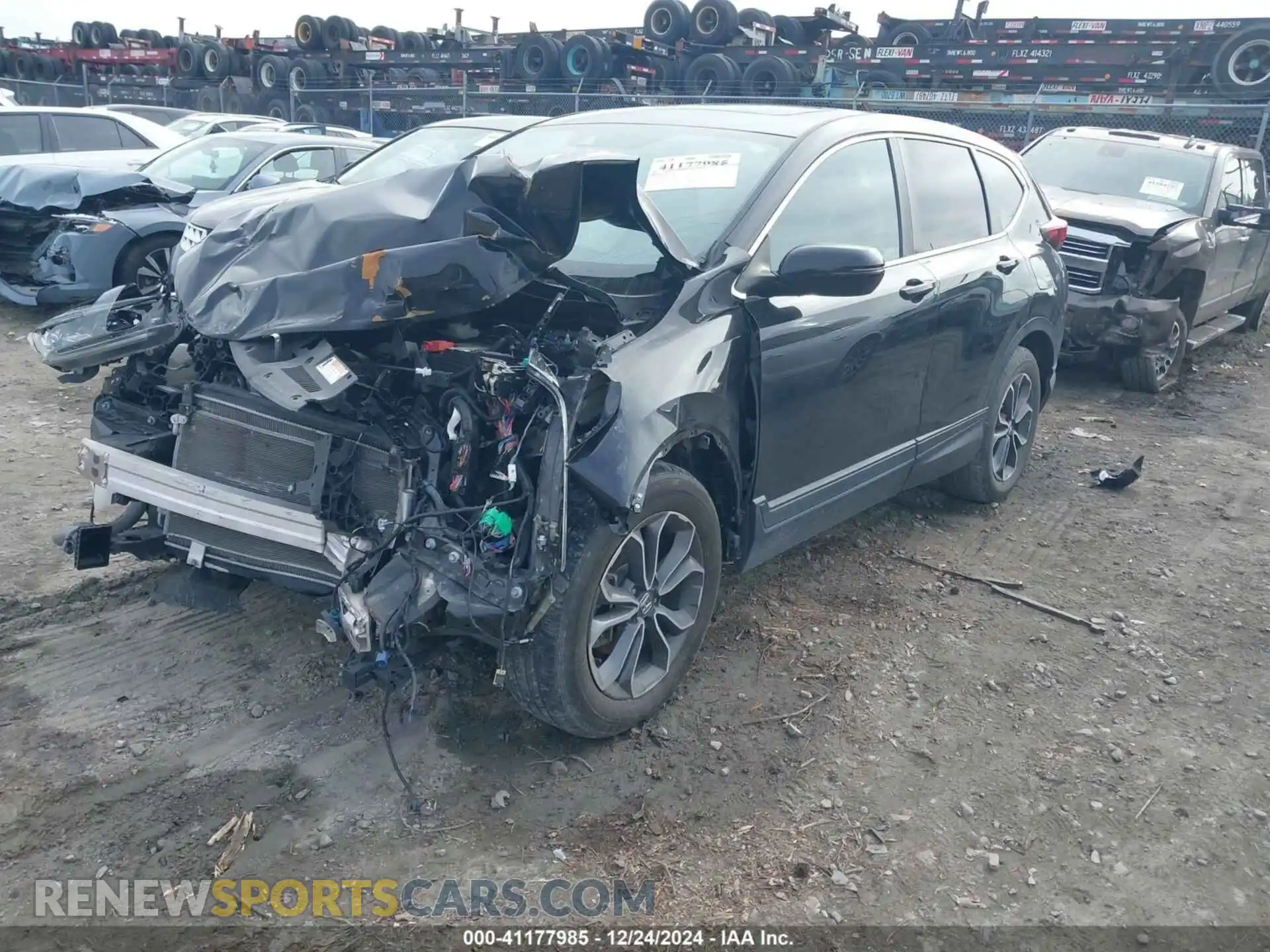 2 Photograph of a damaged car 7FARW1H86LE015697 HONDA CR-V 2020
