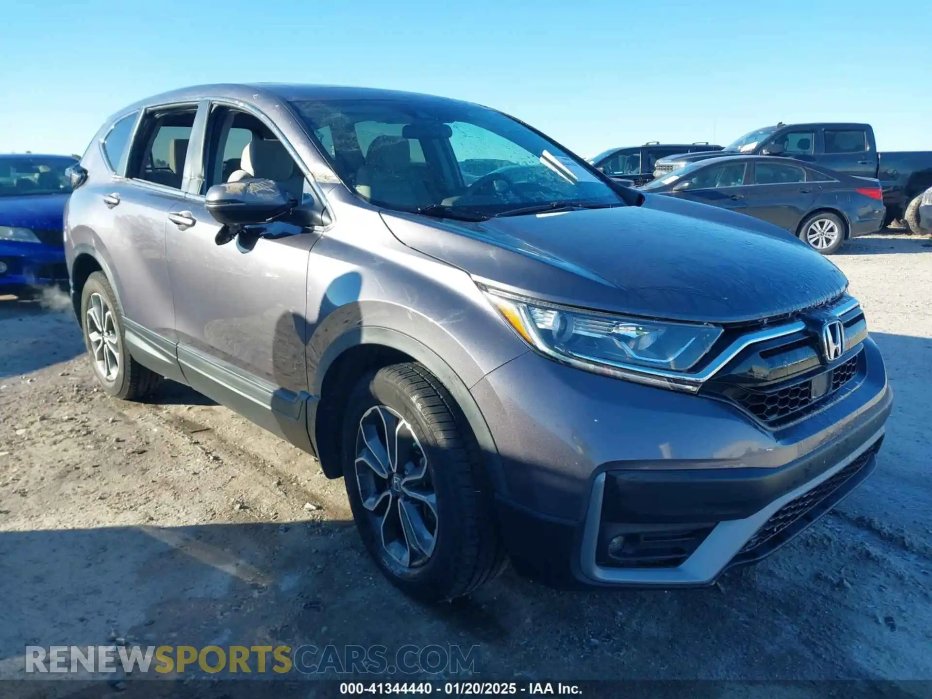 1 Photograph of a damaged car 7FARW2H57LE017647 HONDA CR-V 2020