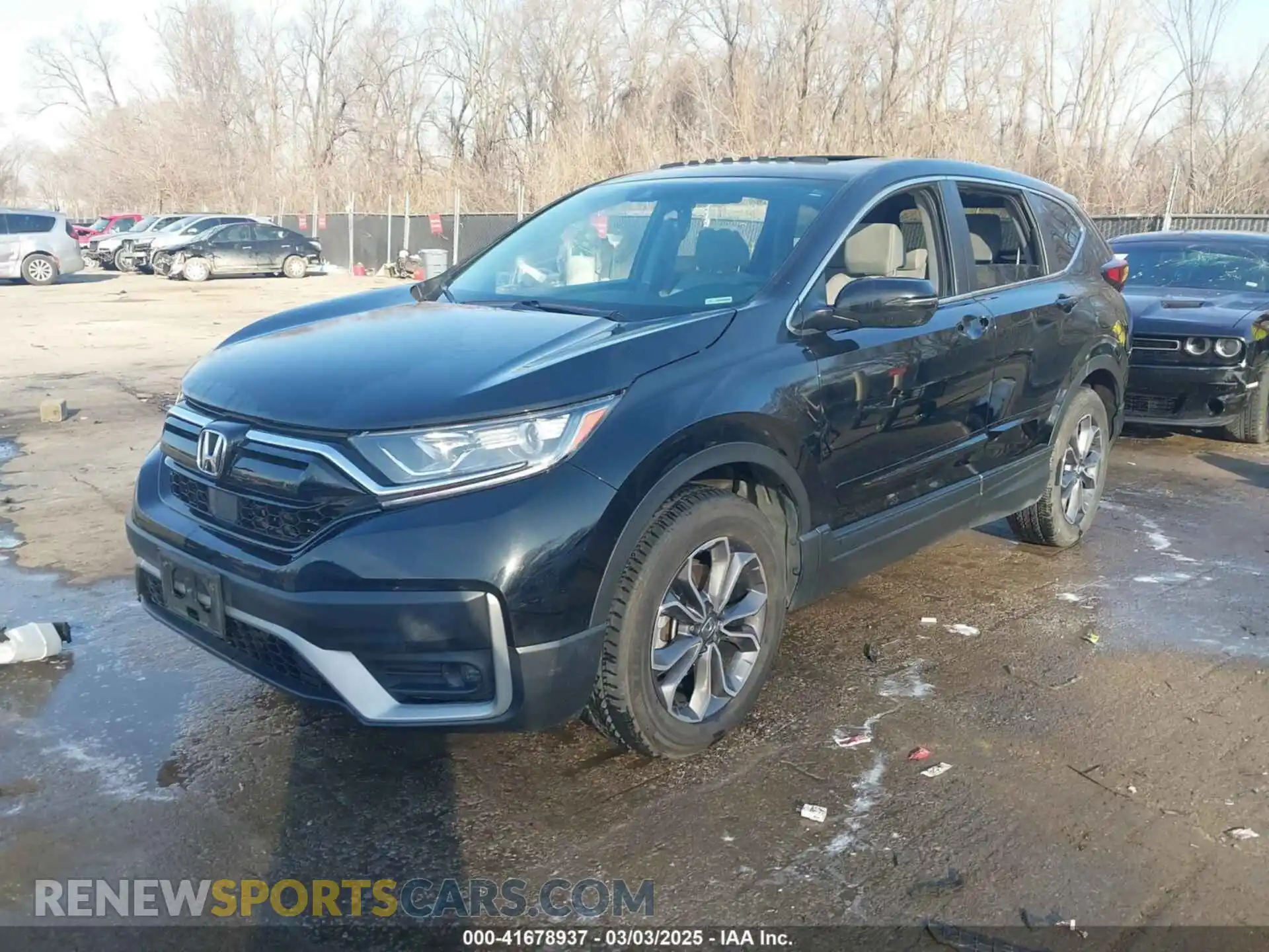 2 Photograph of a damaged car 7FARW2H58LE006835 HONDA CR-V 2020