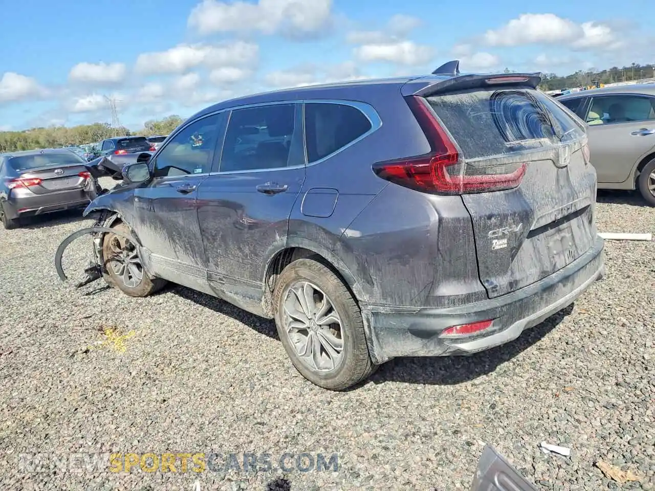 2 Photograph of a damaged car 2HKRW1H55MH407400 HONDA CR-V 2021