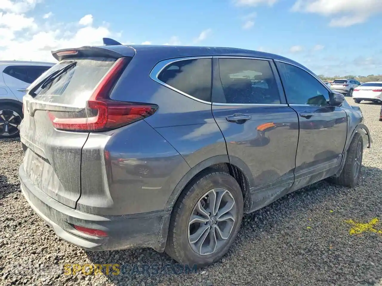 3 Photograph of a damaged car 2HKRW1H55MH407400 HONDA CR-V 2021