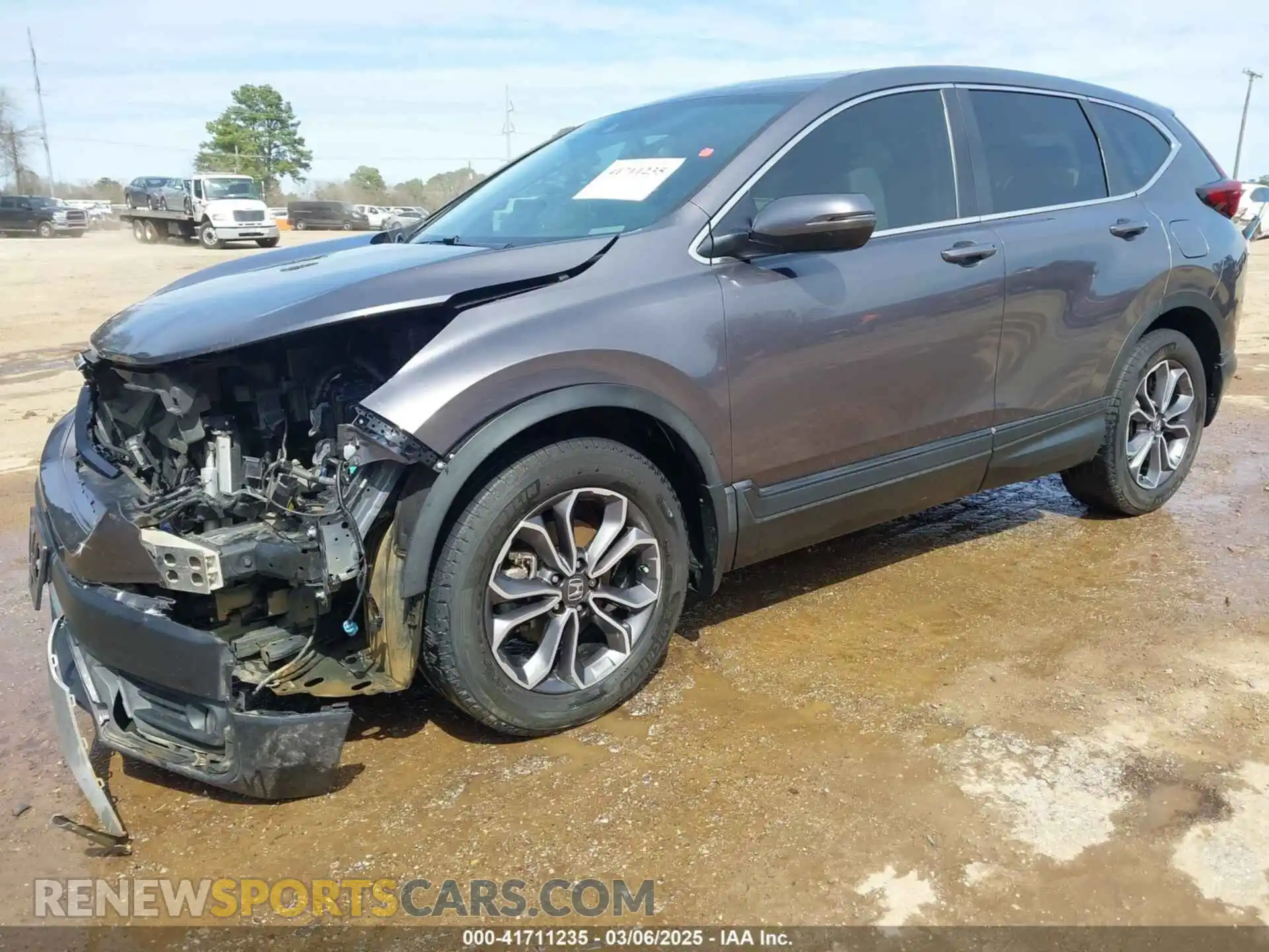 2 Photograph of a damaged car 2HKRW1H59MH404256 HONDA CR-V 2021