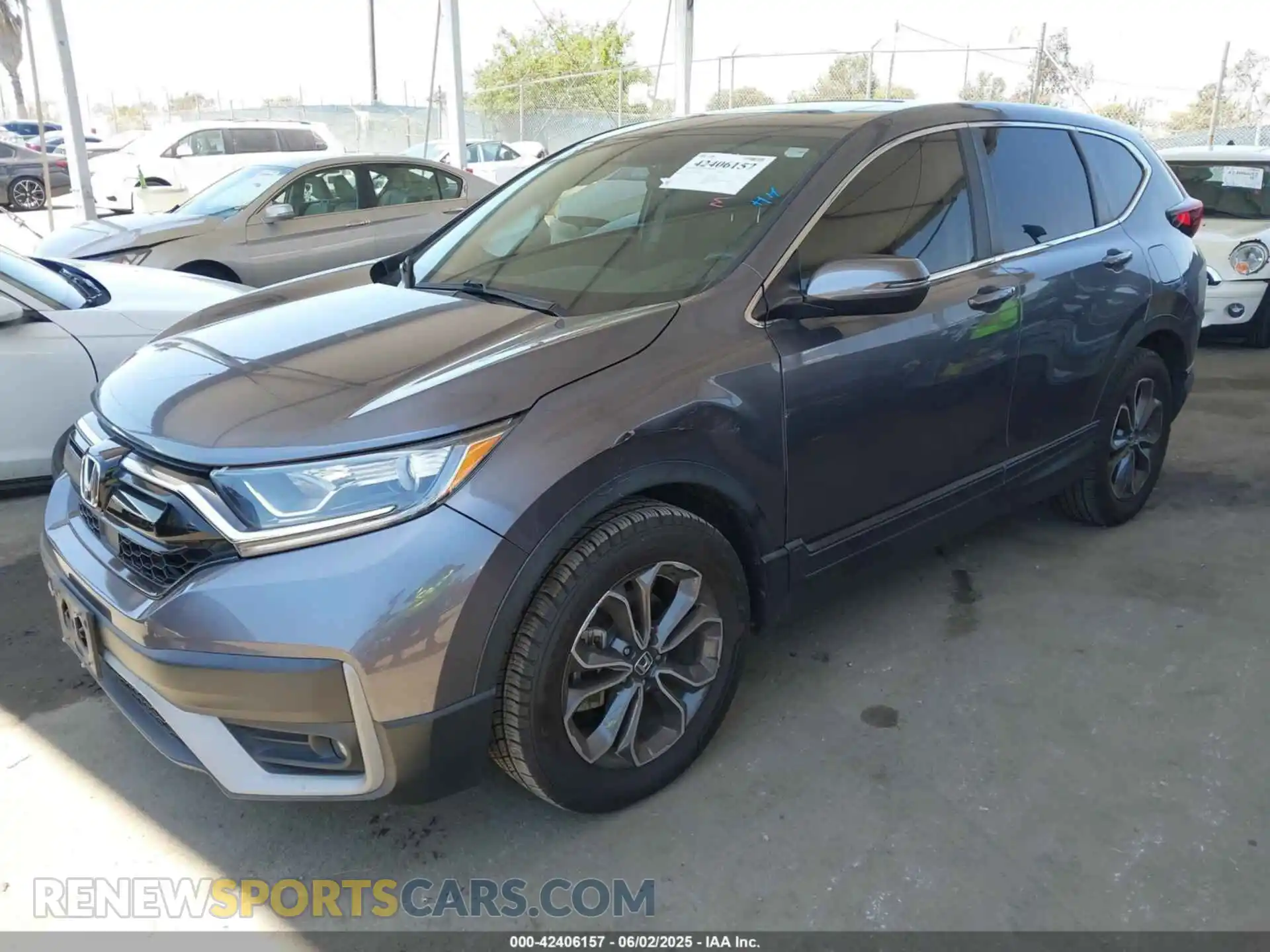 2 Photograph of a damaged car 2HKRW1H5XMH407361 HONDA CR-V 2021