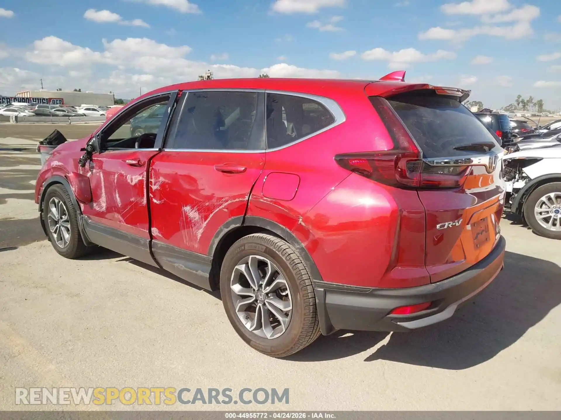 3 Photograph of a damaged car 2HKRW1H5XMH417985 HONDA CR-V 2021