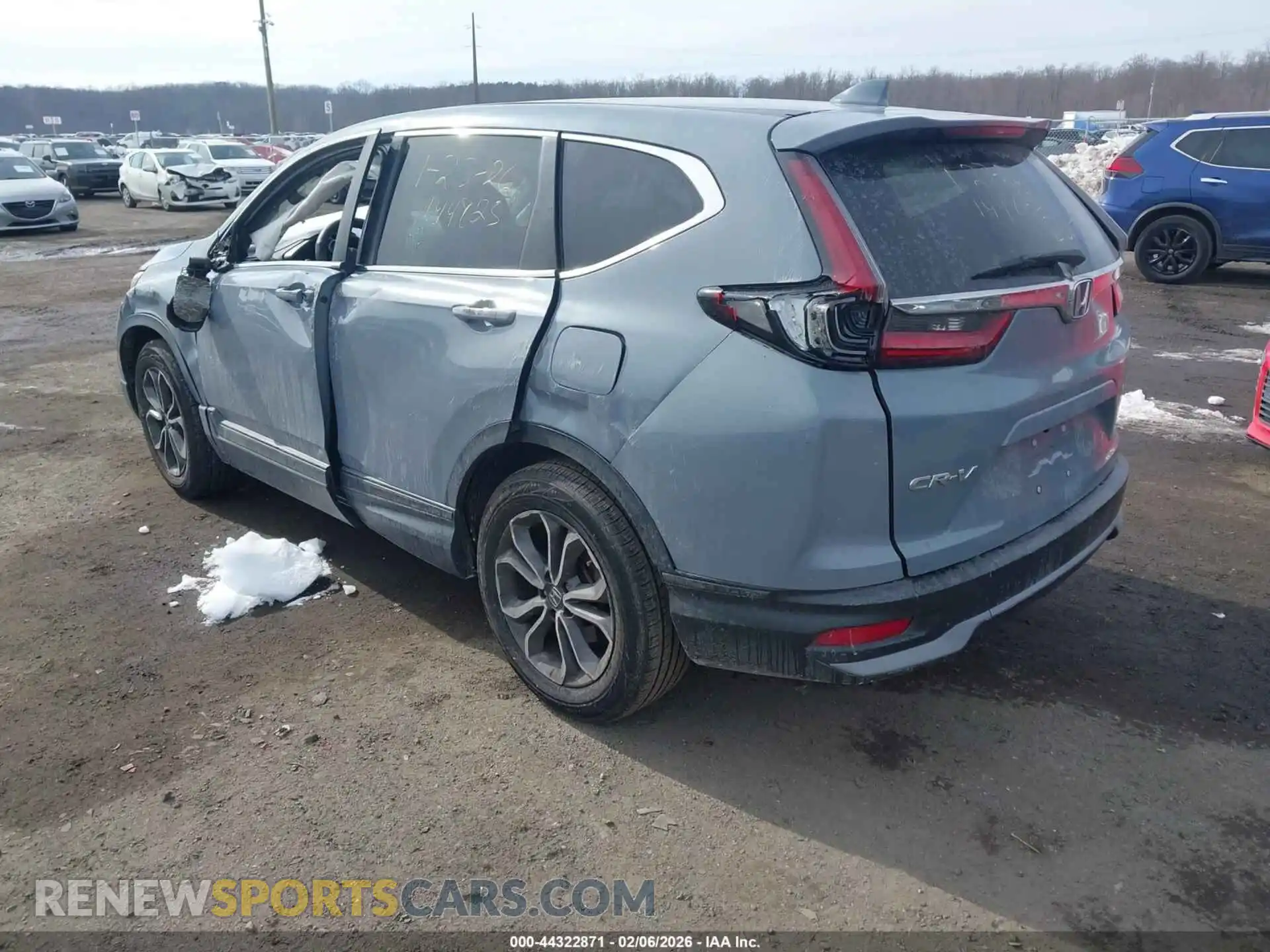 3 Photograph of a damaged car 2HKRW1H82MH417098 HONDA CR-V 2021