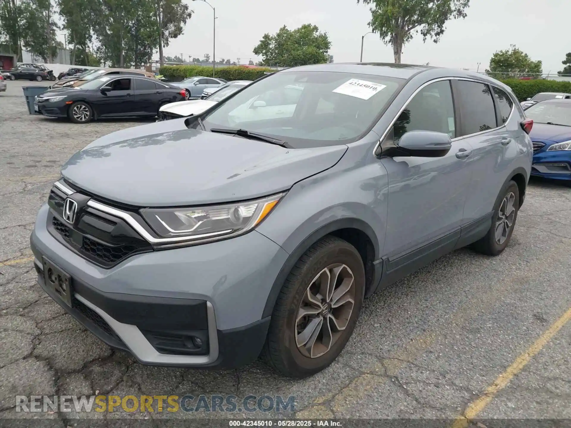2 Photograph of a damaged car 2HKRW1H82MH422852 HONDA CR-V 2021