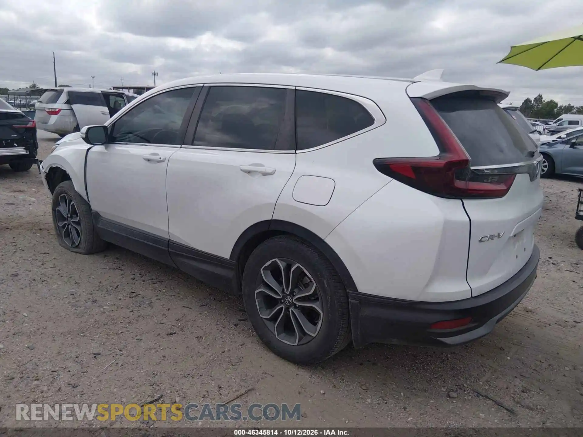 3 fotografías del automóvil dañado 2HKRW1H89MH424405 HONDA CR-V 2021