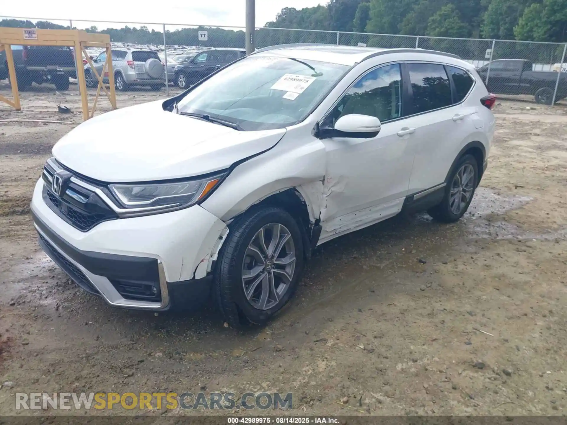 2 Photograph of a damaged car 2HKRW1H93MH420682 HONDA CR-V 2021
