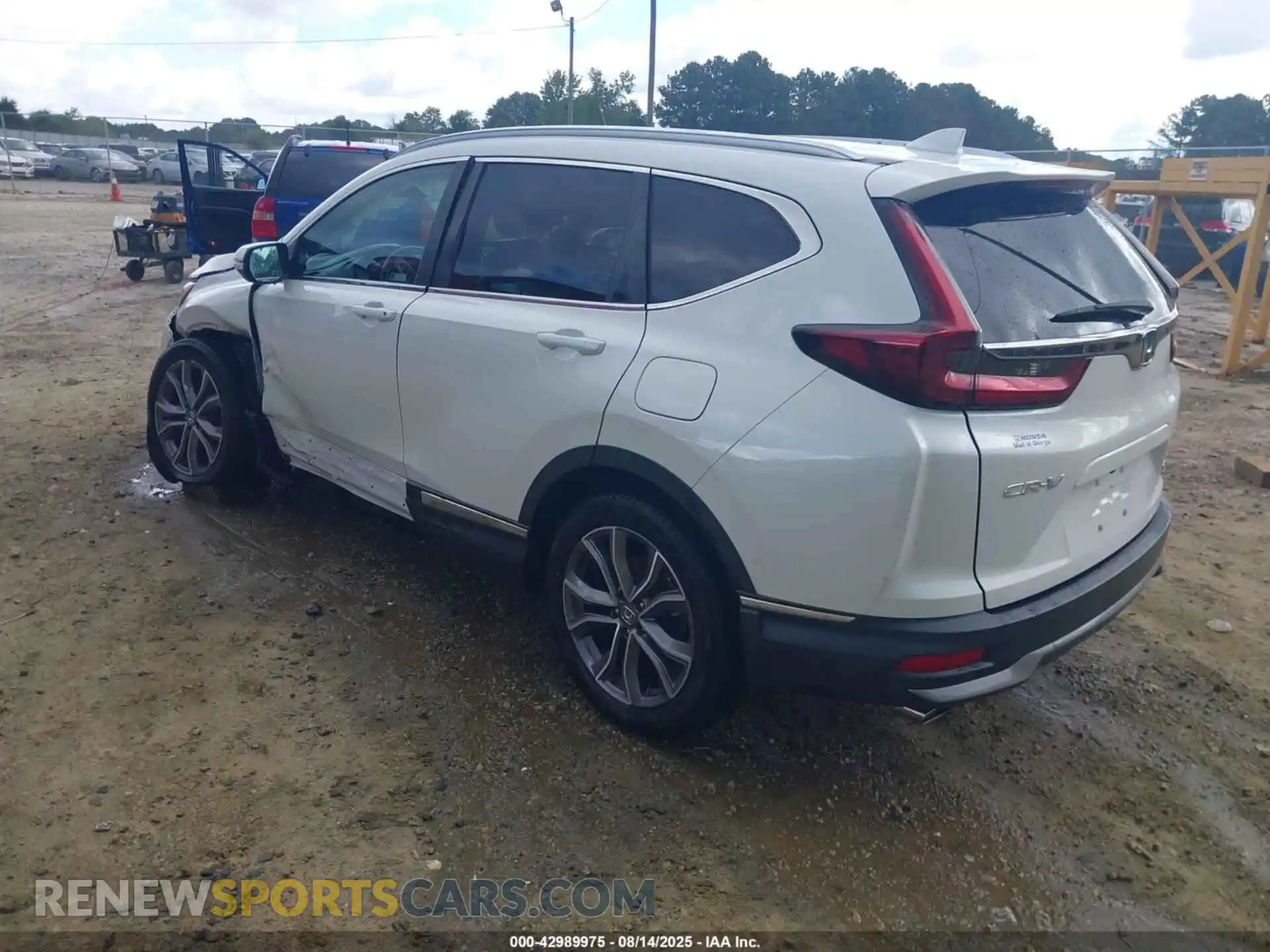 3 Photograph of a damaged car 2HKRW1H93MH420682 HONDA CR-V 2021