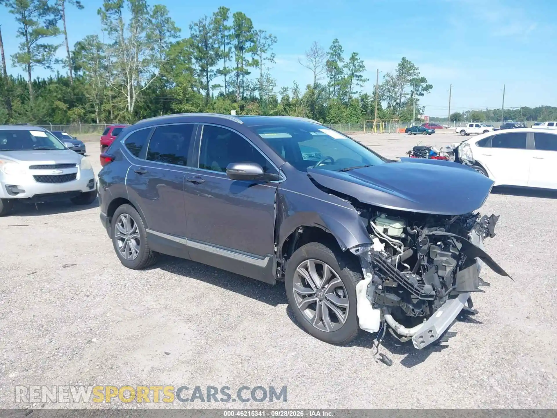 1 fotografías del automóvil dañado 2HKRW1H95MH415550 HONDA CR-V 2021