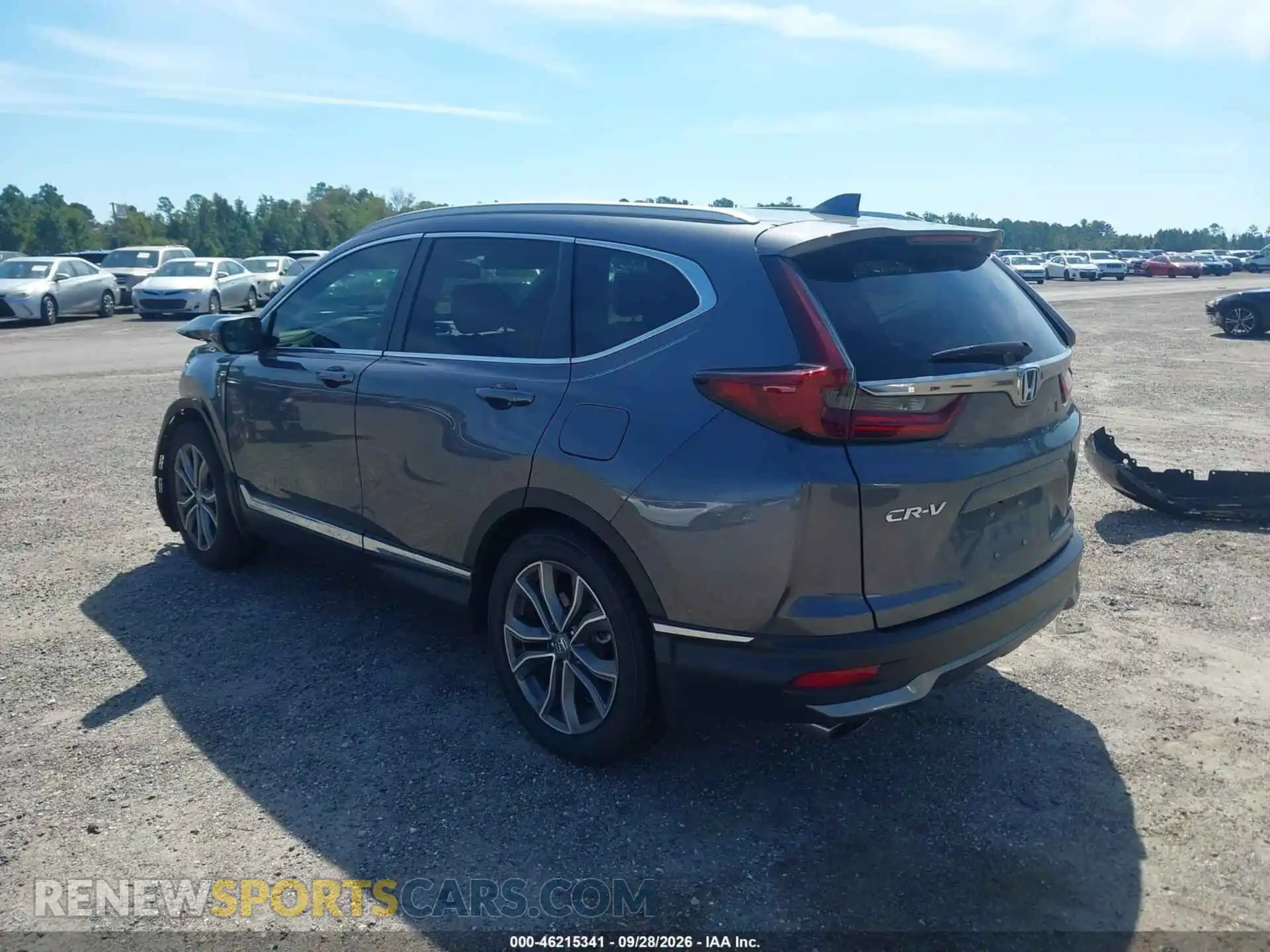 3 fotografías del automóvil dañado 2HKRW1H95MH415550 HONDA CR-V 2021