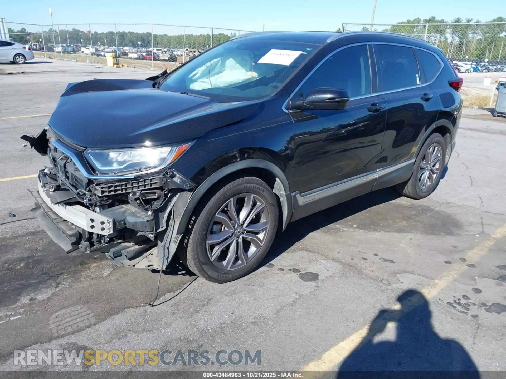 2 Photograph of a damaged car 2HKRW1H96MH417548 HONDA CR-V 2021