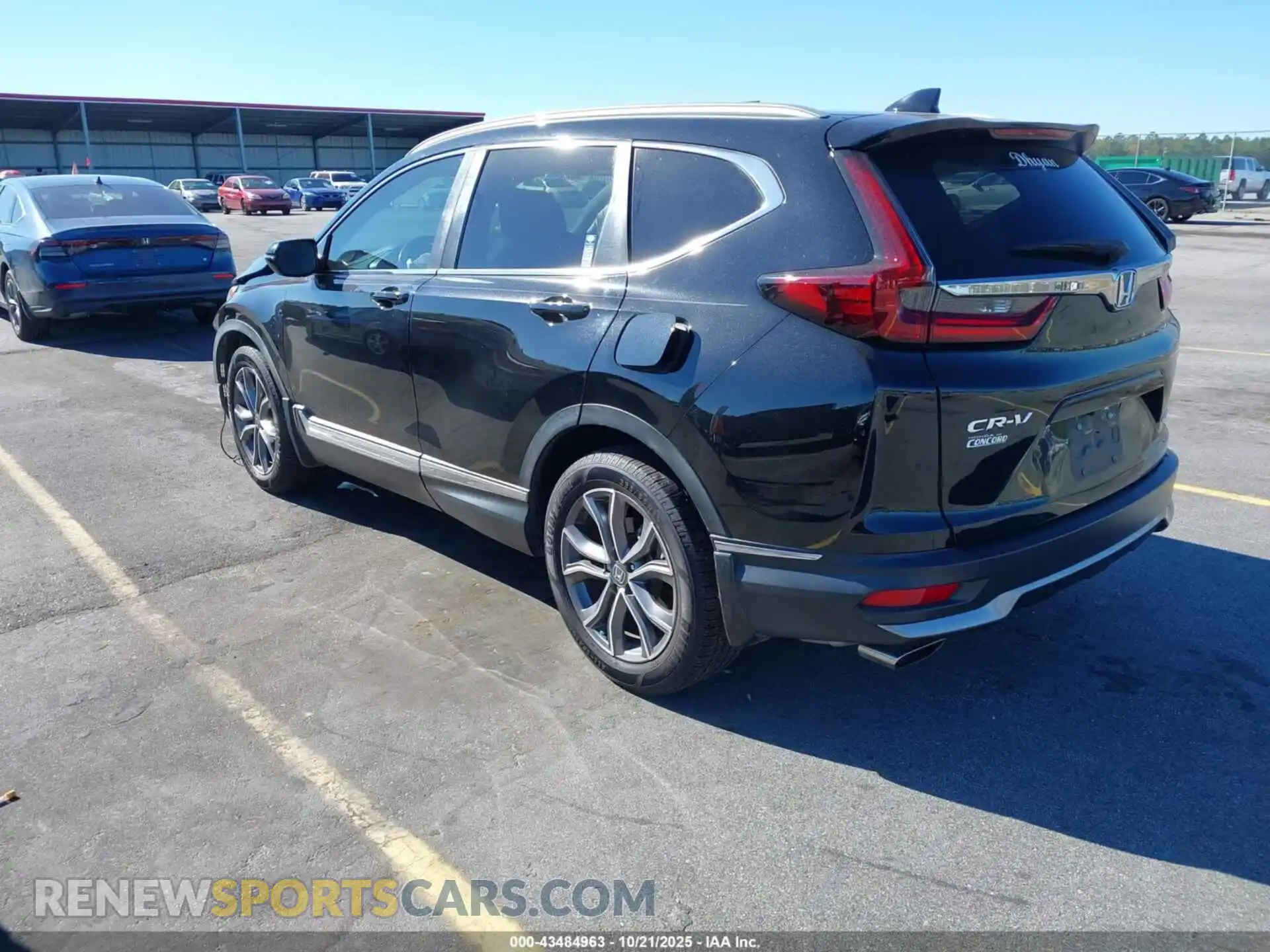 3 Photograph of a damaged car 2HKRW1H96MH417548 HONDA CR-V 2021