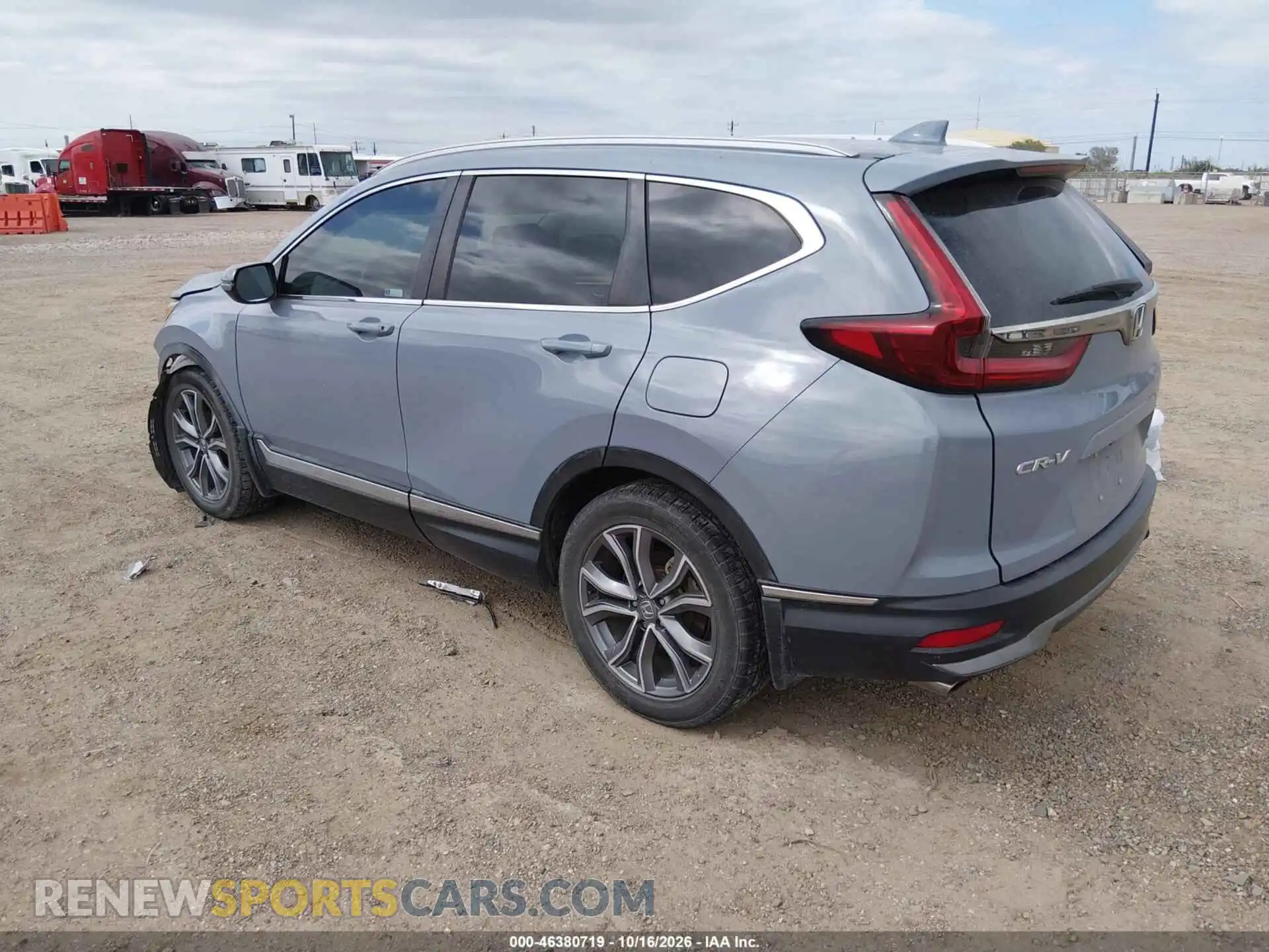 3 fotografías del automóvil dañado 2HKRW1H9XMH404530 HONDA CR-V 2021