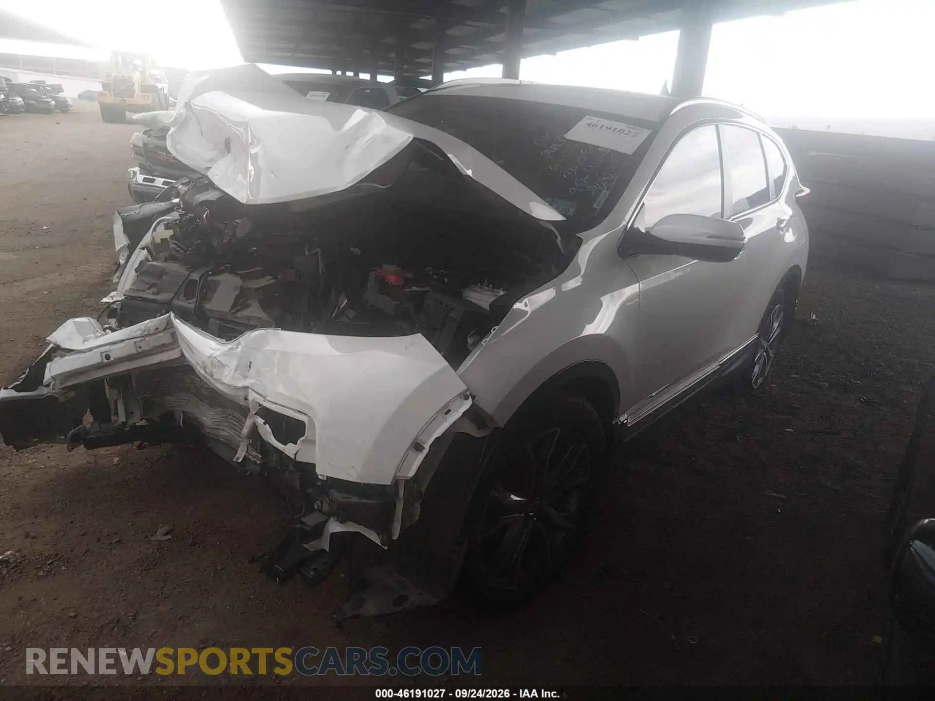 2 Photograph of a damaged car 2HKRW1H9XMH410487 HONDA CR-V 2021