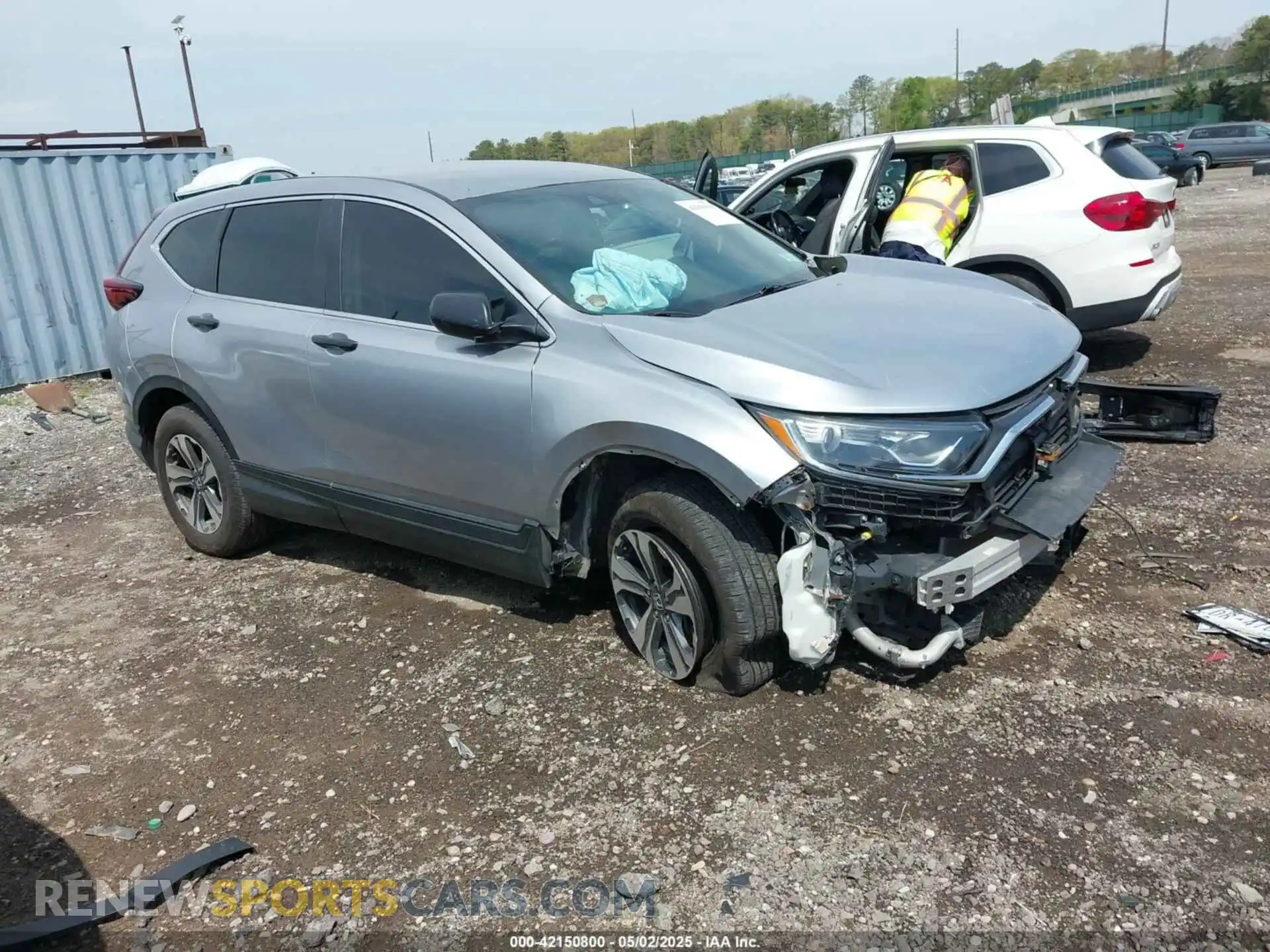 1 Photograph of a damaged car 2HKRW2H22MH632787 HONDA CR-V 2021