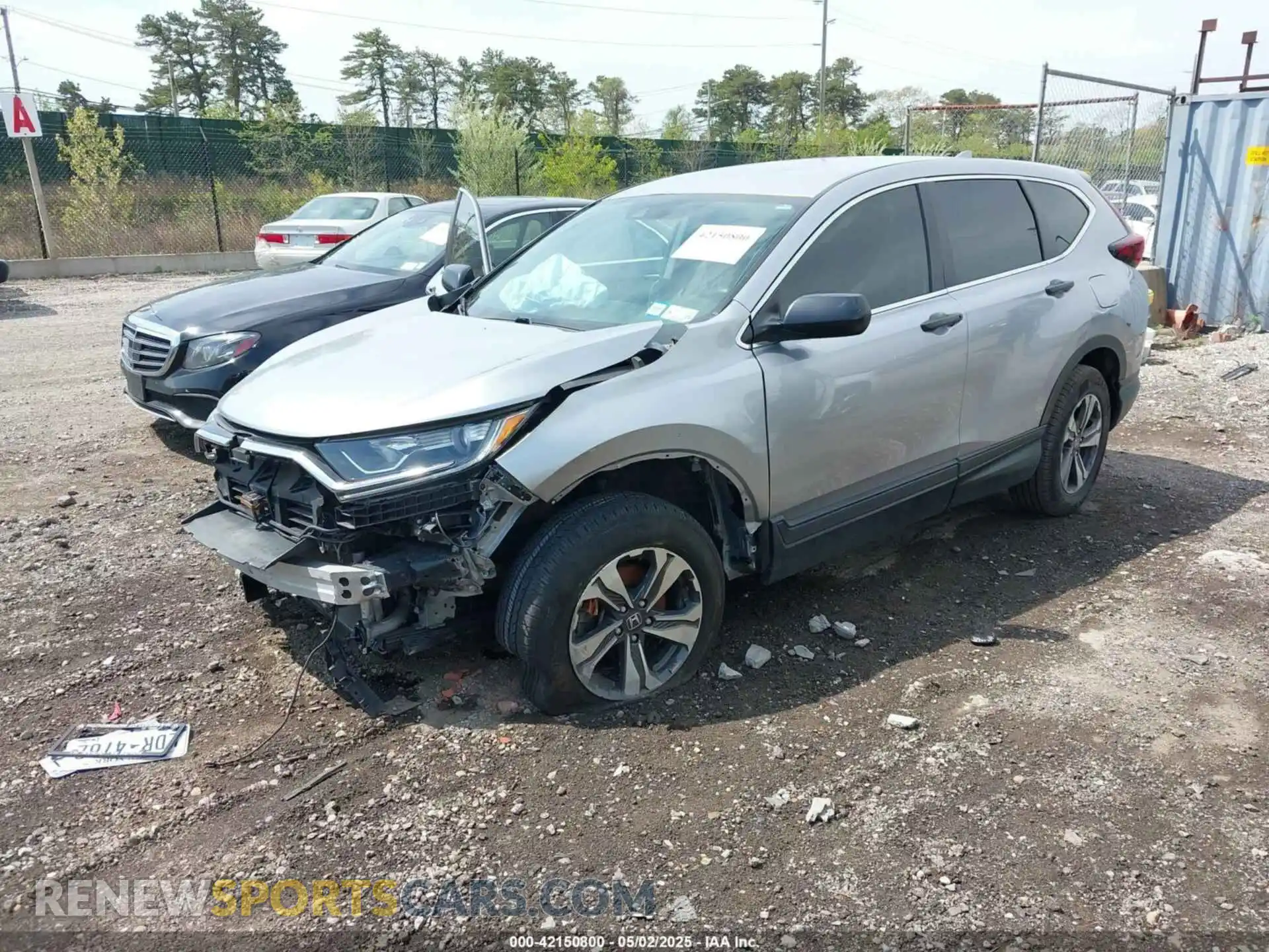 2 Photograph of a damaged car 2HKRW2H22MH632787 HONDA CR-V 2021