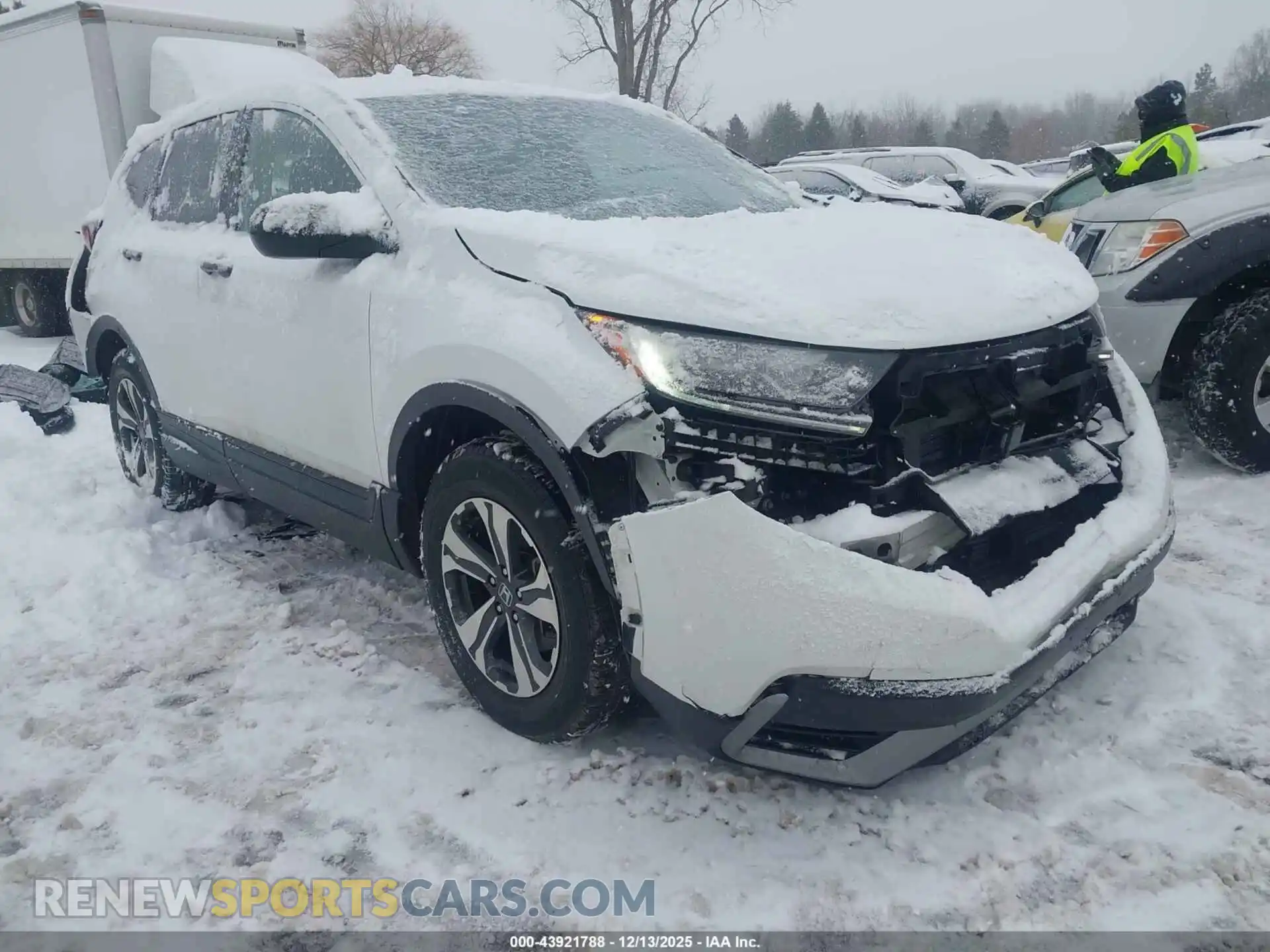 1 Photograph of a damaged car 2HKRW2H26MH643534 HONDA CR-V 2021