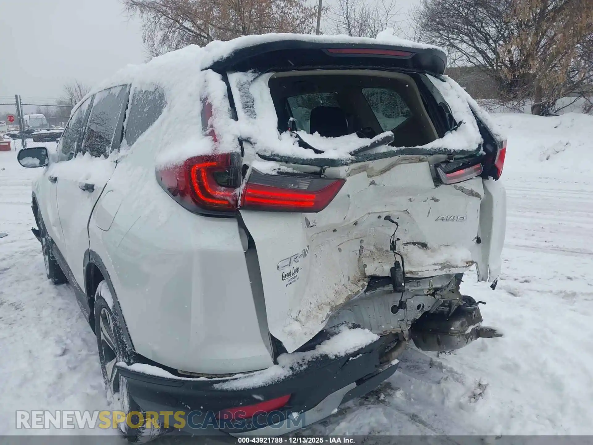 3 Photograph of a damaged car 2HKRW2H26MH643534 HONDA CR-V 2021
