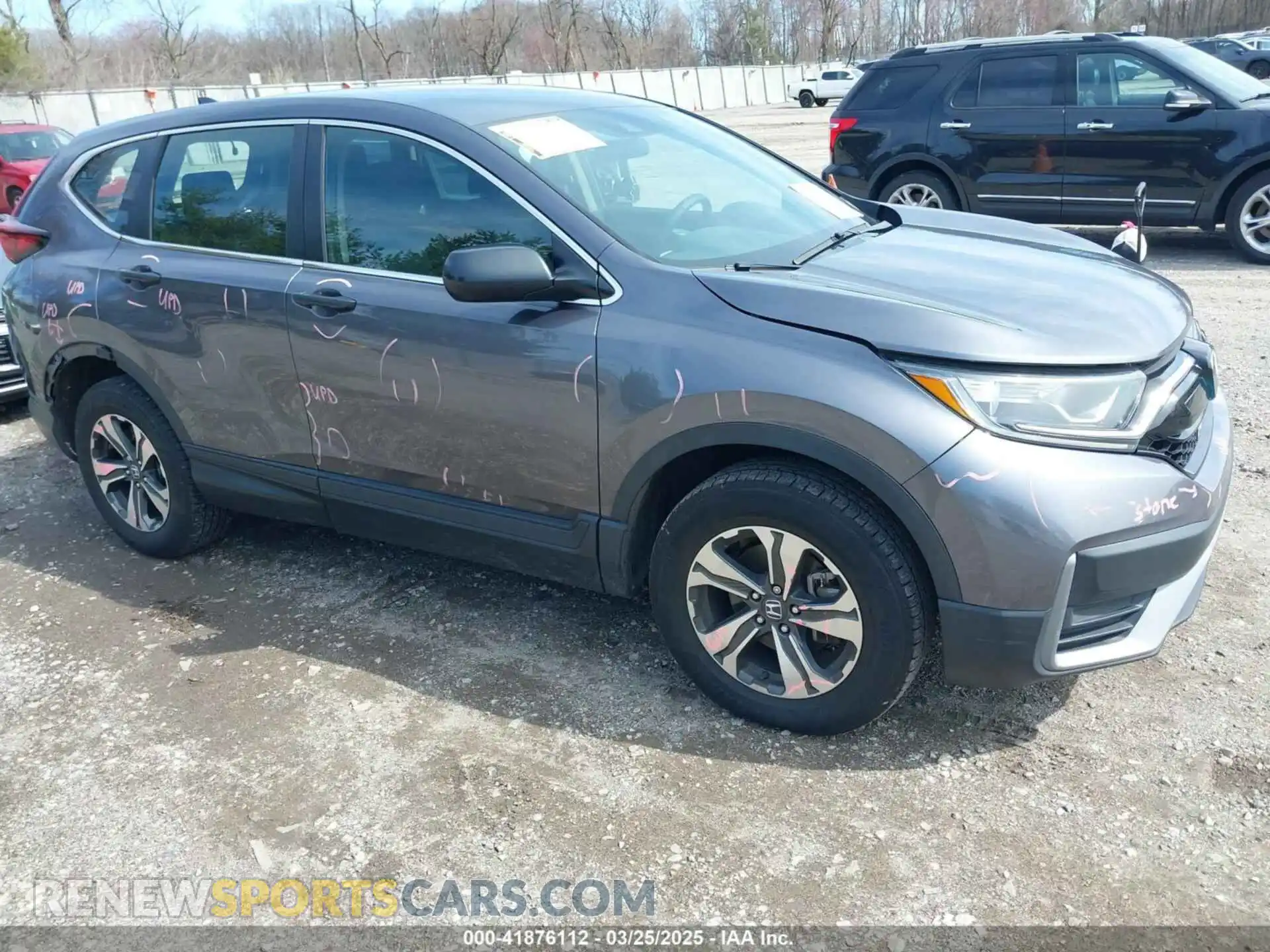 1 Photograph of a damaged car 2HKRW2H29MH632687 HONDA CR-V 2021