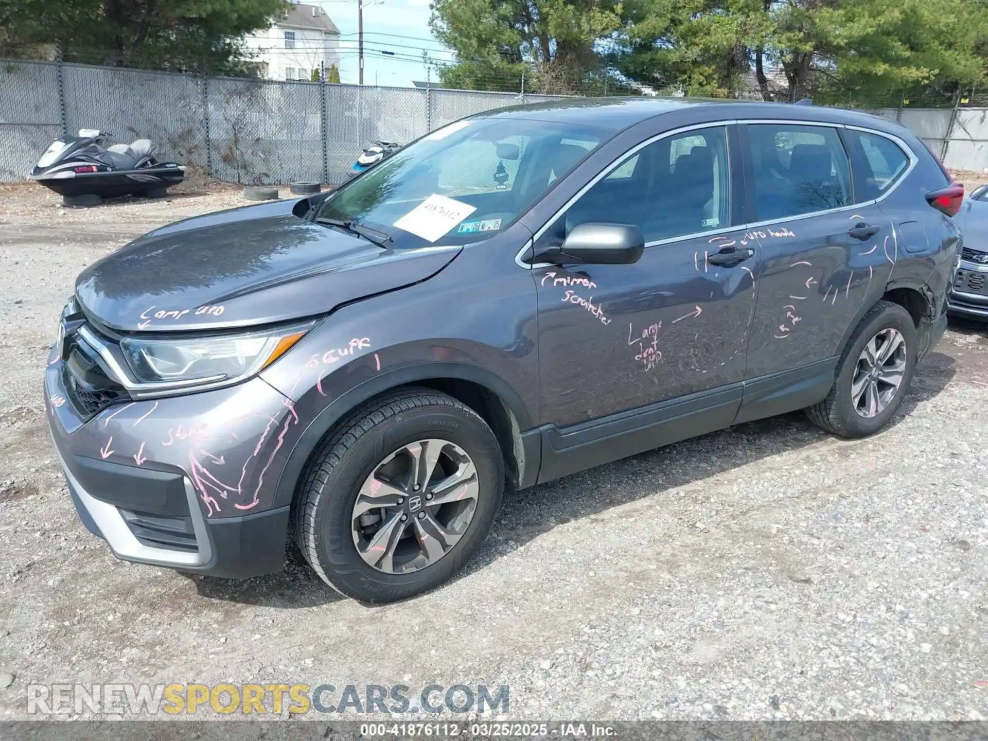 2 Photograph of a damaged car 2HKRW2H29MH632687 HONDA CR-V 2021