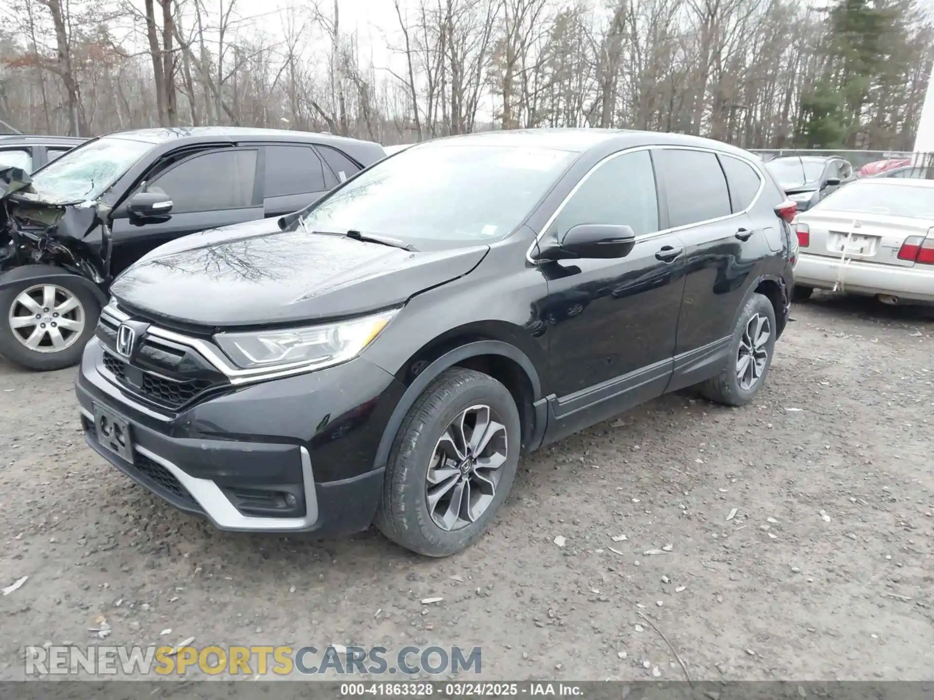 2 Photograph of a damaged car 2HKRW2H50MH605209 HONDA CR-V 2021