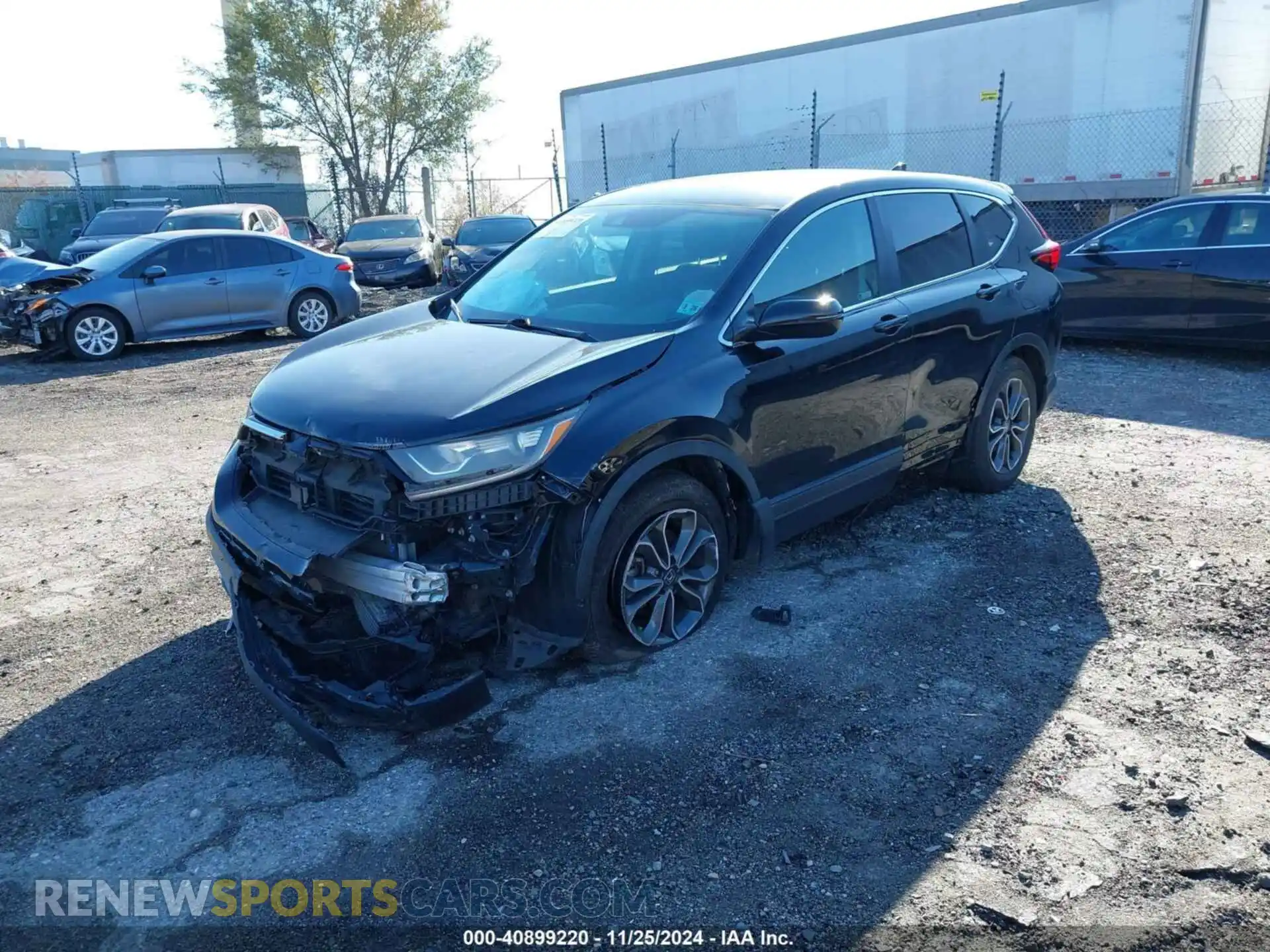 2 Photograph of a damaged car 2HKRW2H50MH608255 HONDA CR-V 2021