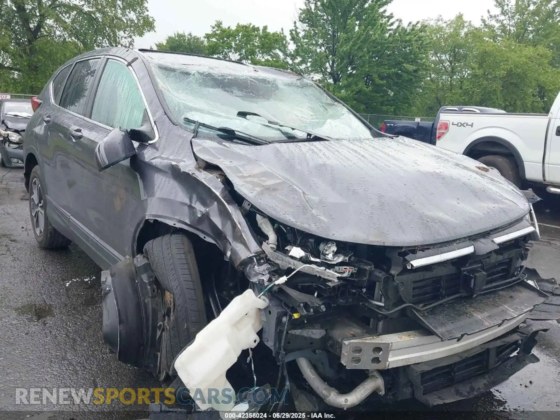 1 Photograph of a damaged car 2HKRW2H50MH645029 HONDA CR-V 2021