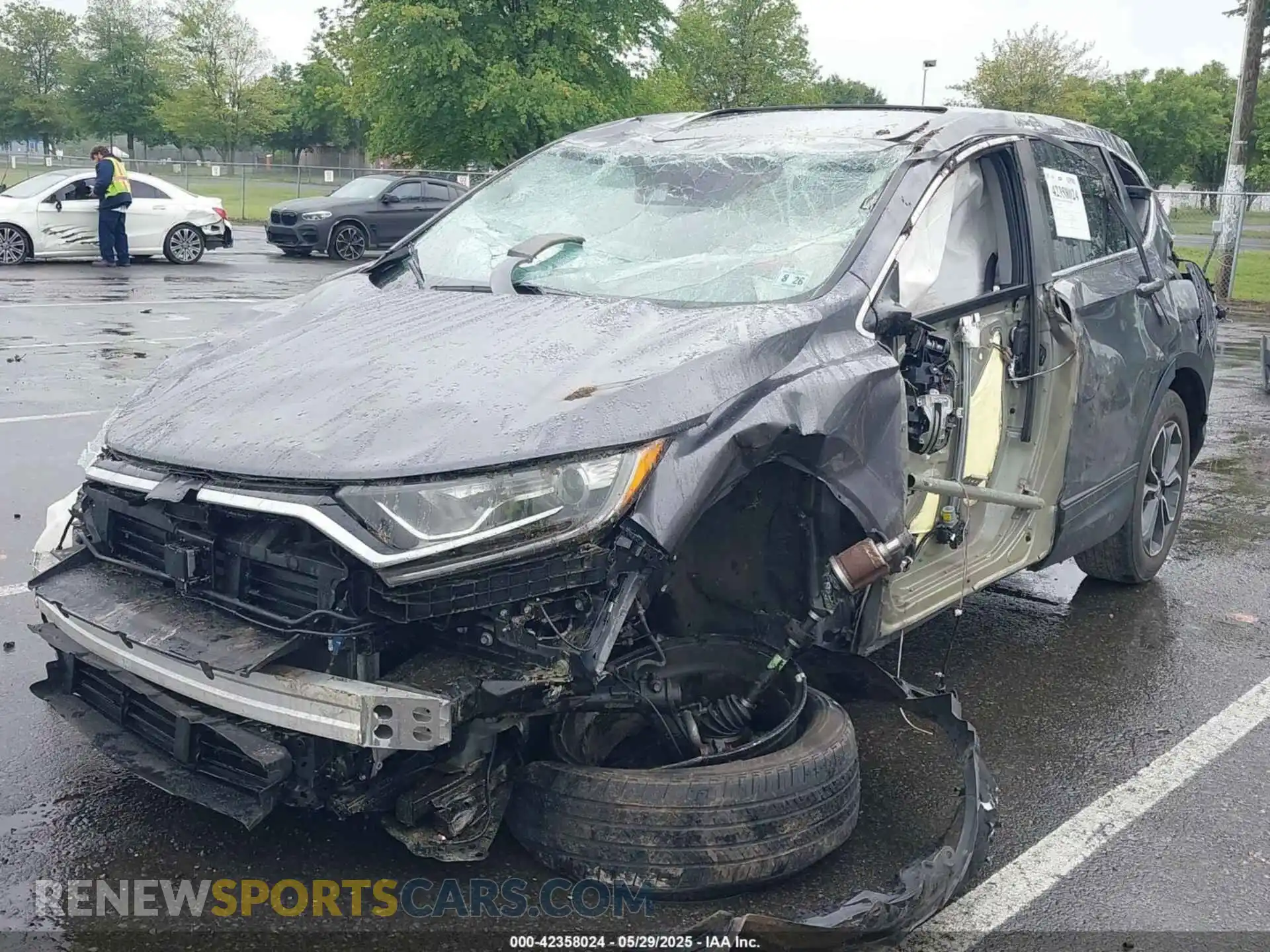 2 Photograph of a damaged car 2HKRW2H50MH645029 HONDA CR-V 2021
