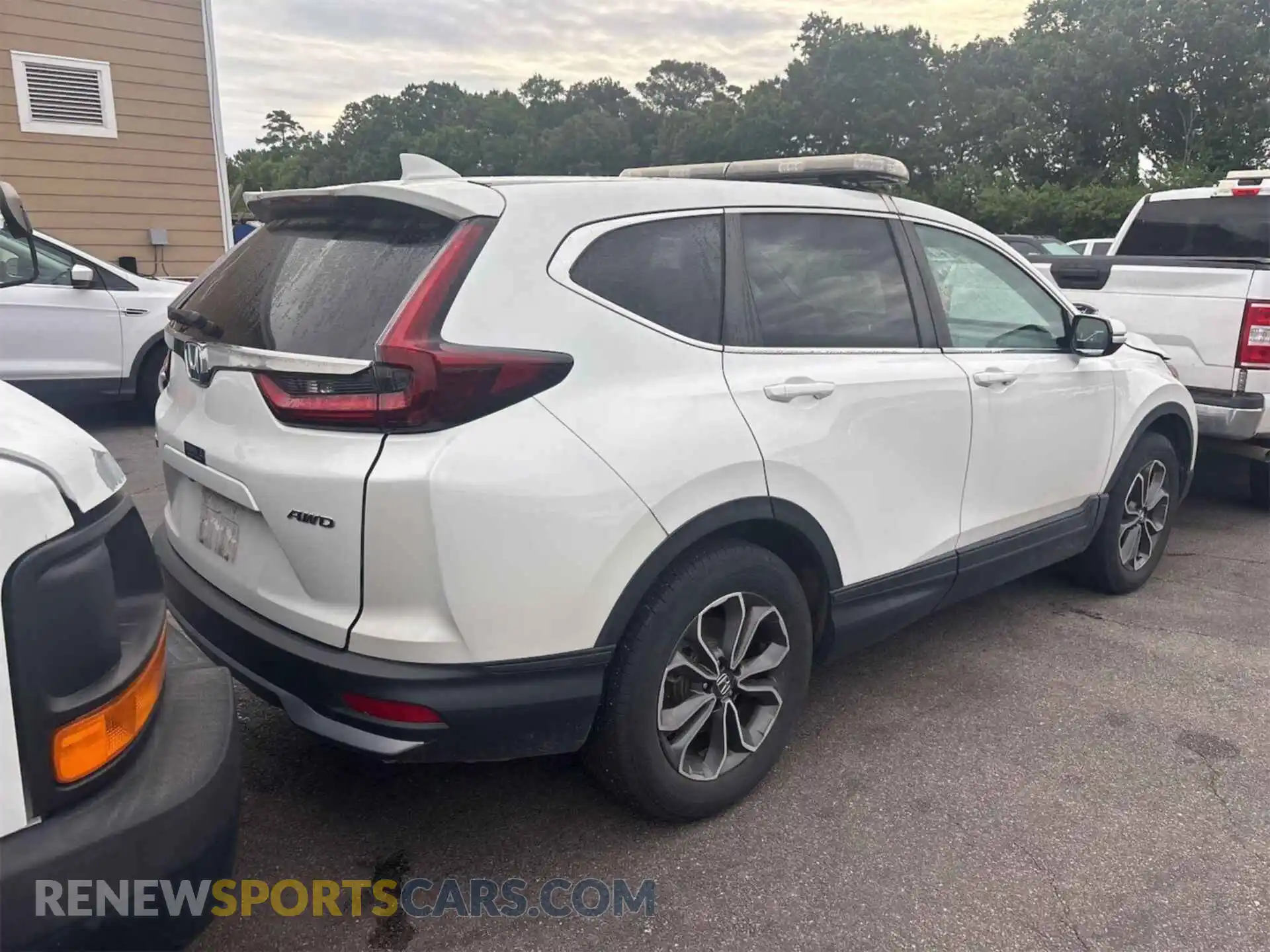 1 Photograph of a damaged car 2HKRW2H50MH684686 HONDA CR-V 2021