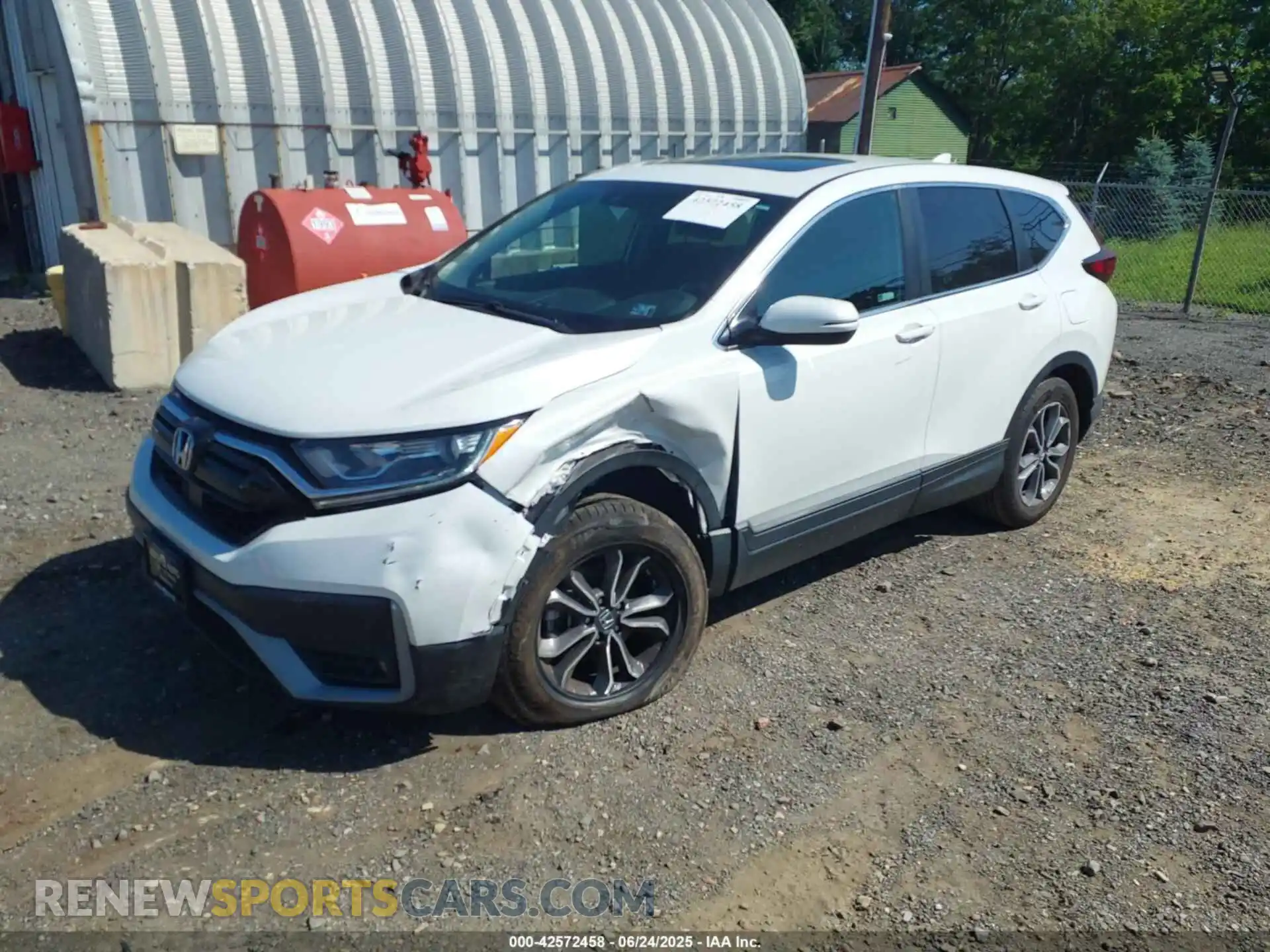 2 Photograph of a damaged car 2HKRW2H51MH615800 HONDA CR-V 2021