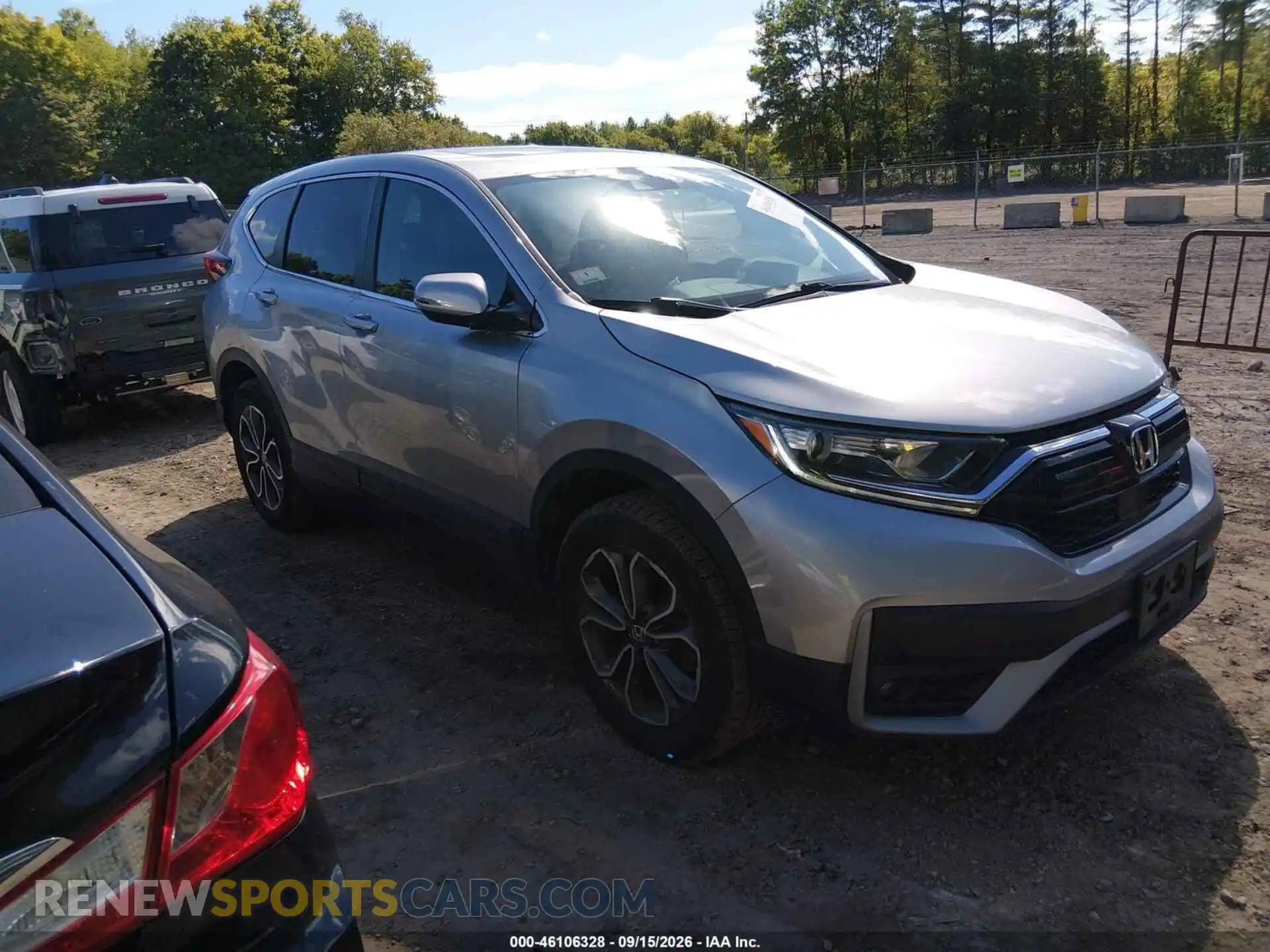1 Photograph of a damaged car 2HKRW2H51MH628336 HONDA CR-V 2021