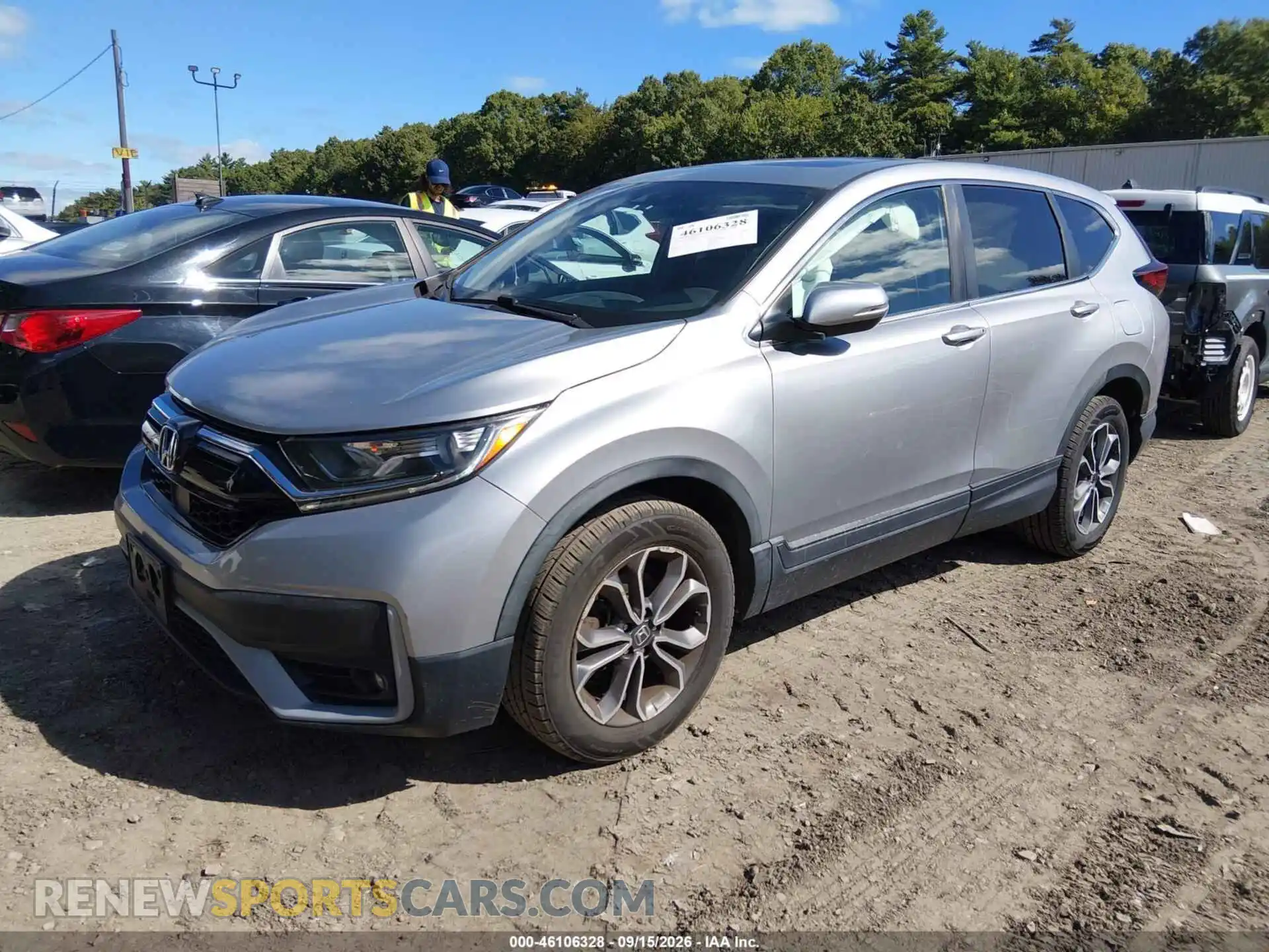 2 Photograph of a damaged car 2HKRW2H51MH628336 HONDA CR-V 2021