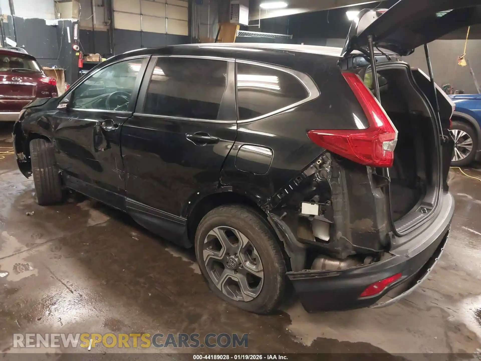 3 fotografías del automóvil dañado 2HKRW2H52MH625008 HONDA CR-V 2021