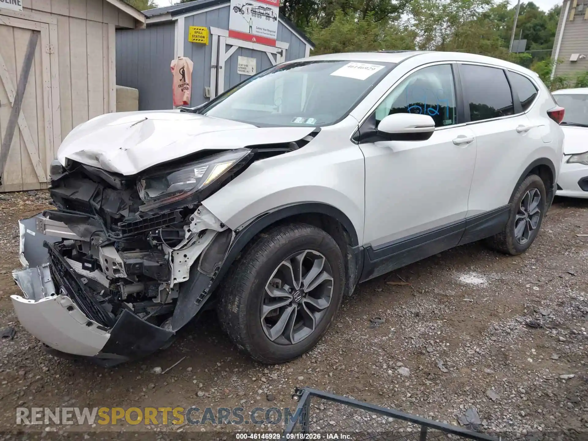2 Photograph of a damaged car 2HKRW2H52MH661121 HONDA CR-V 2021