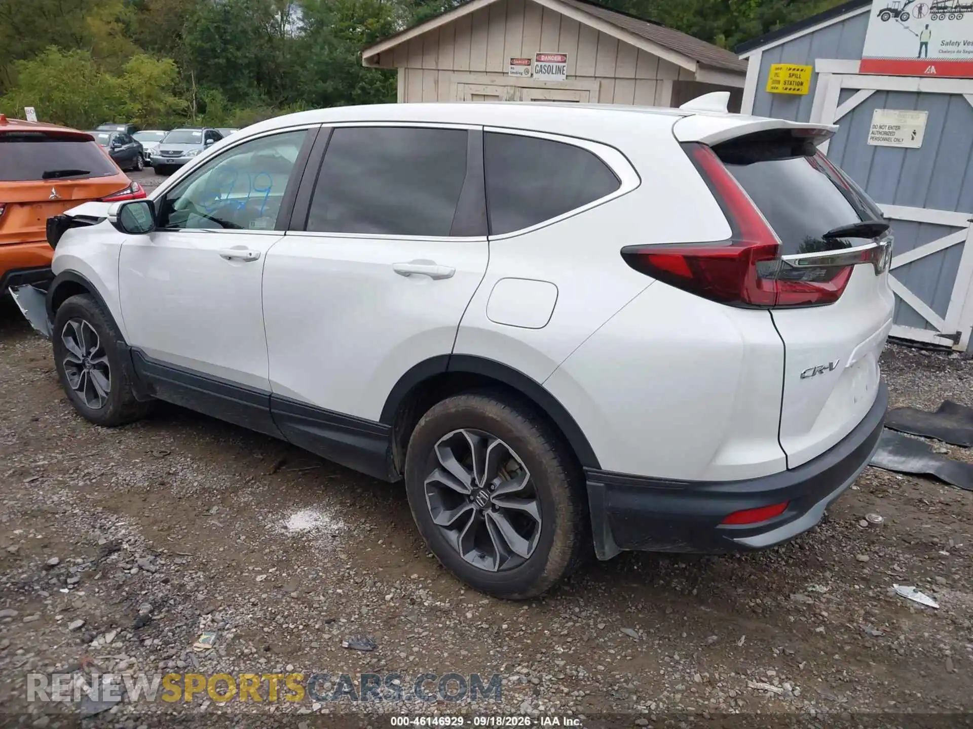 3 Photograph of a damaged car 2HKRW2H52MH661121 HONDA CR-V 2021