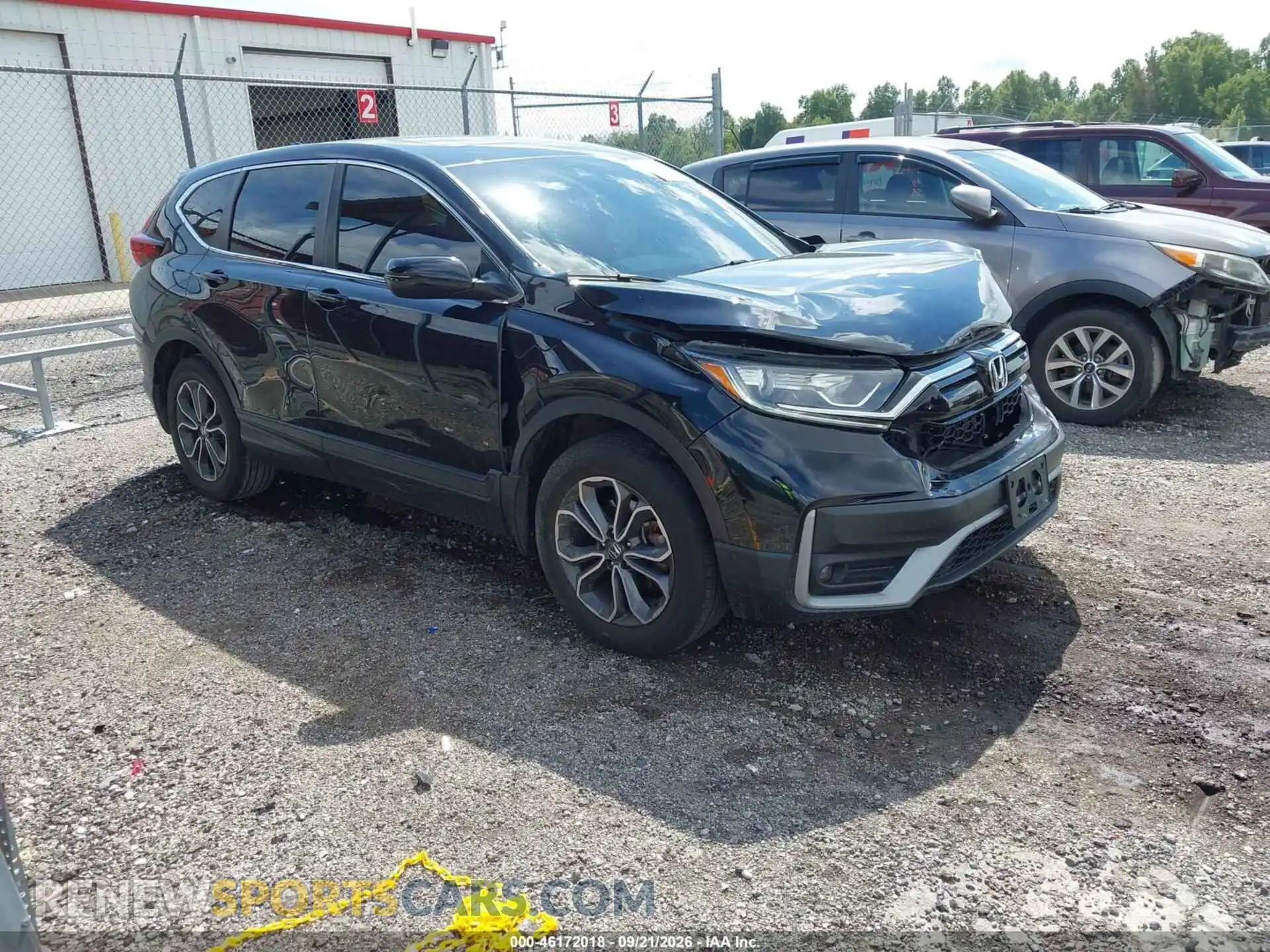 1 Photograph of a damaged car 2HKRW2H52MH670708 HONDA CR-V 2021