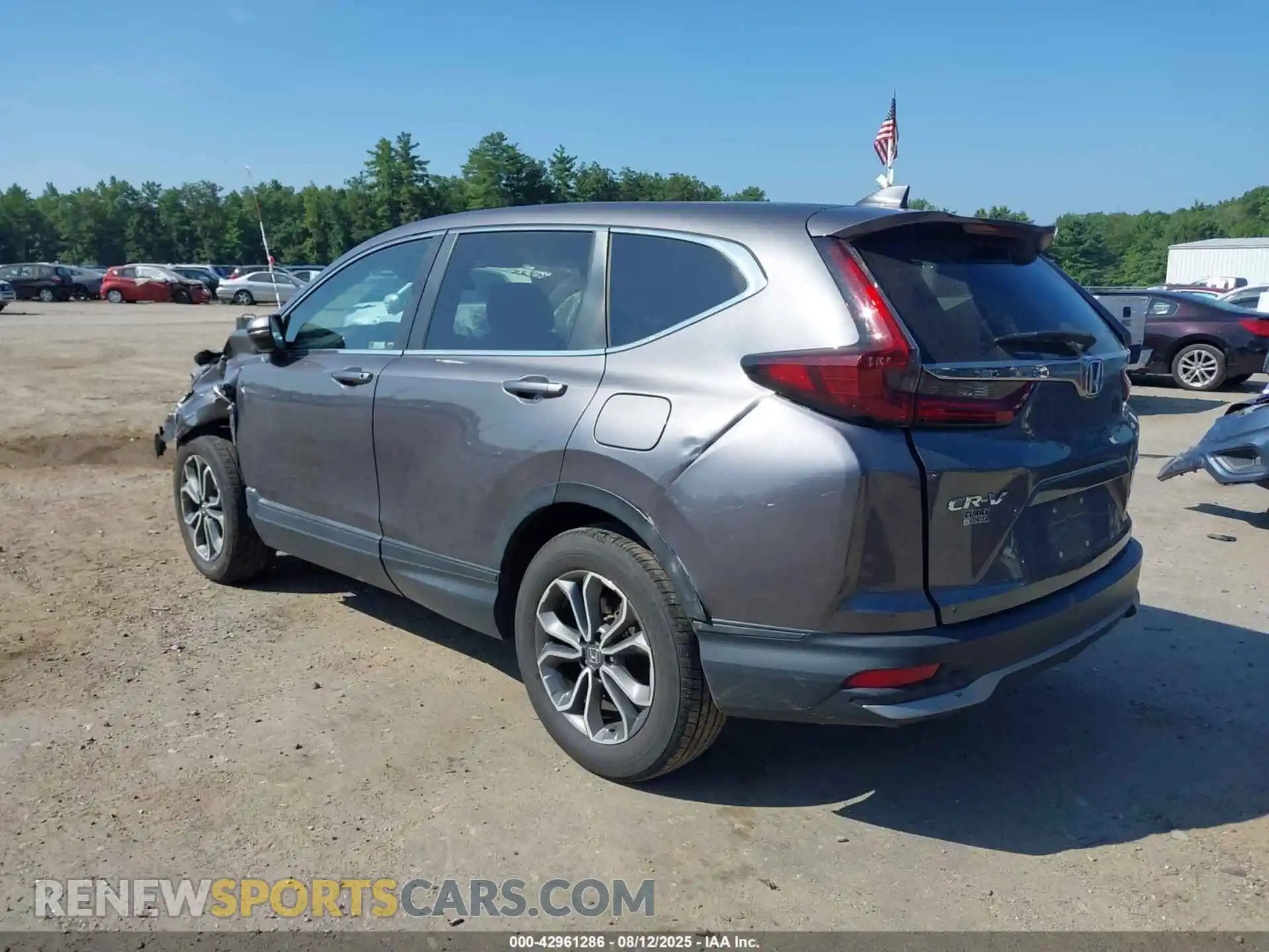 3 Photograph of a damaged car 2HKRW2H53MH634686 HONDA CR-V 2021