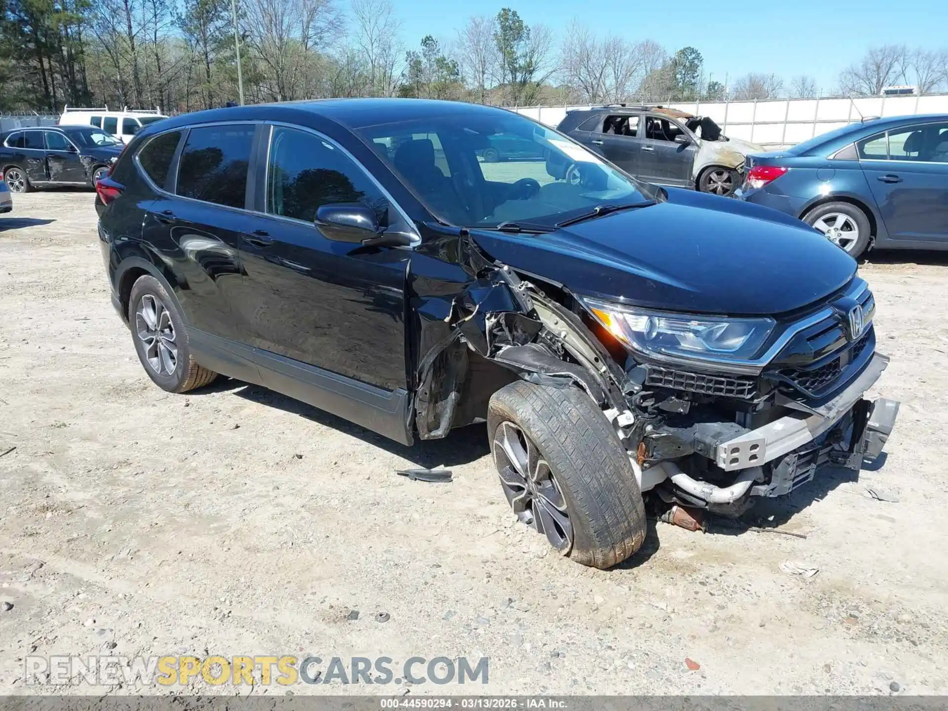 1 Photograph of a damaged car 2HKRW2H53MH643260 HONDA CR-V 2021