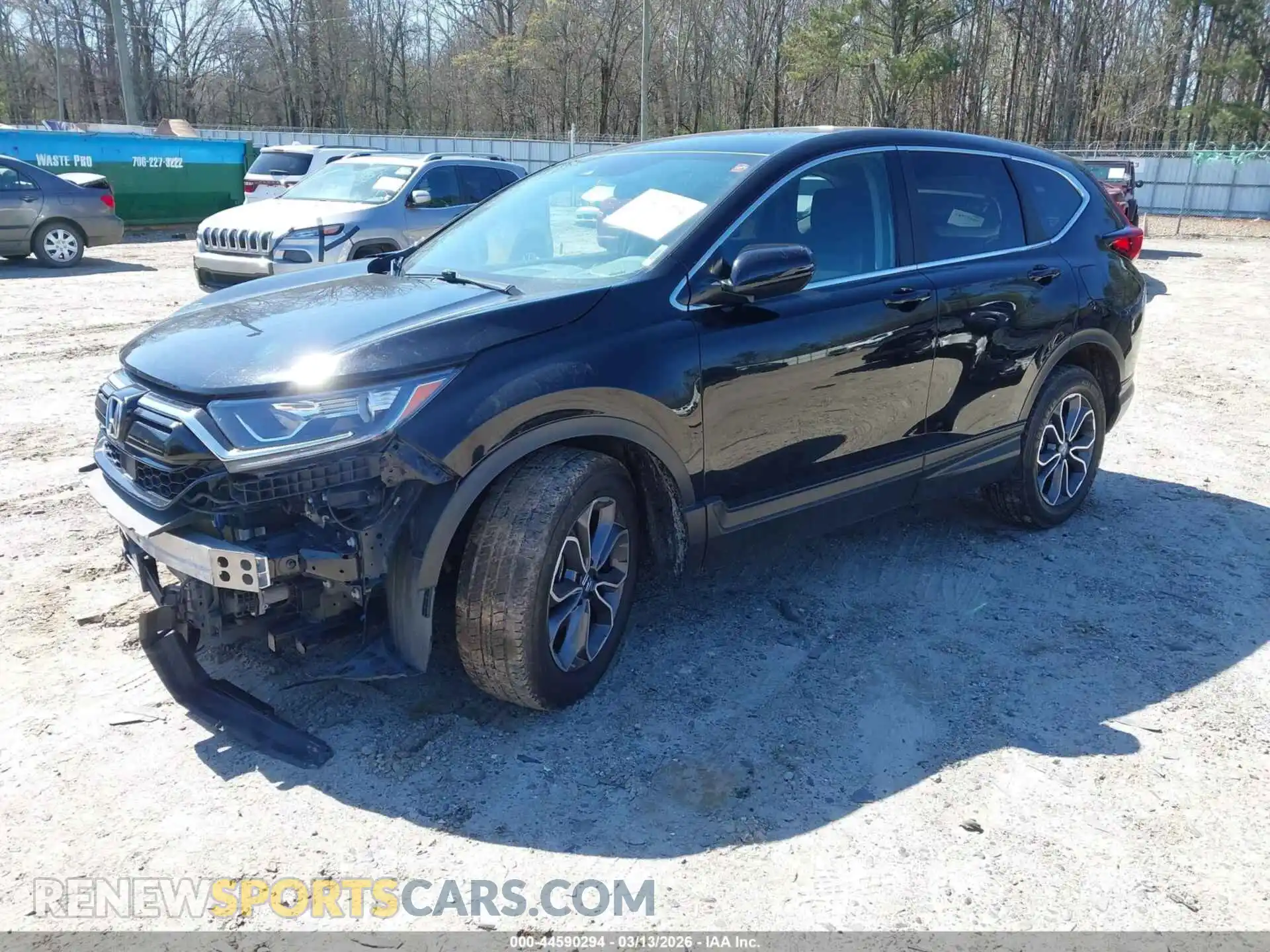 2 Photograph of a damaged car 2HKRW2H53MH643260 HONDA CR-V 2021