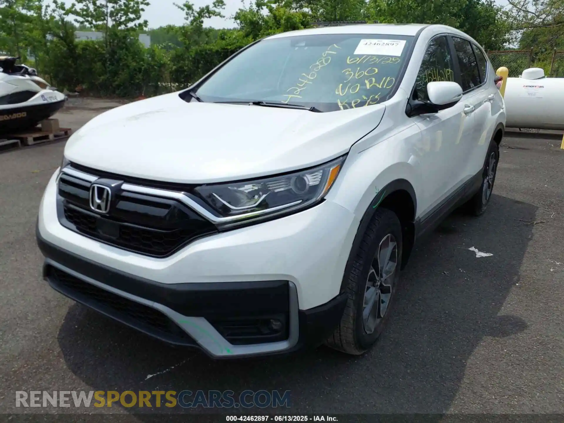 2 Photograph of a damaged car 2HKRW2H53MH645378 HONDA CR-V 2021
