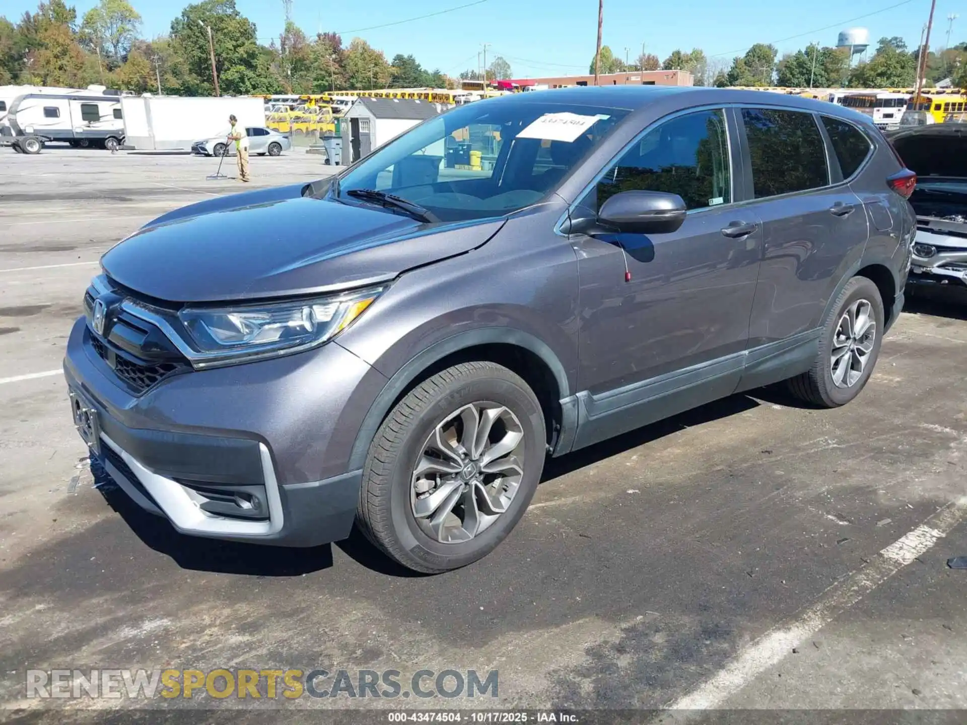 2 Photograph of a damaged car 2HKRW2H53MH658891 HONDA CR-V 2021